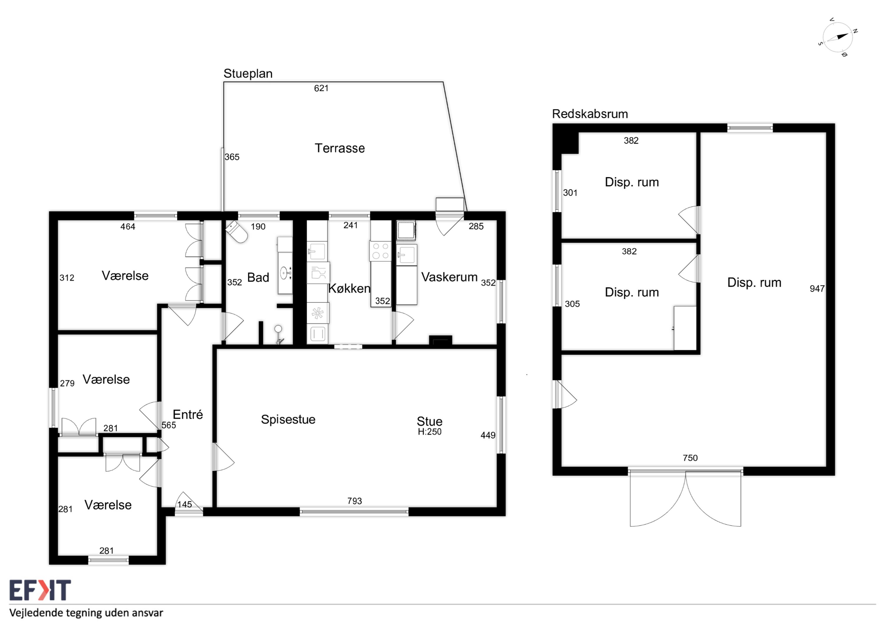 Plantegninger billede af Halevejen 17, Ristinge, 5932 Humble