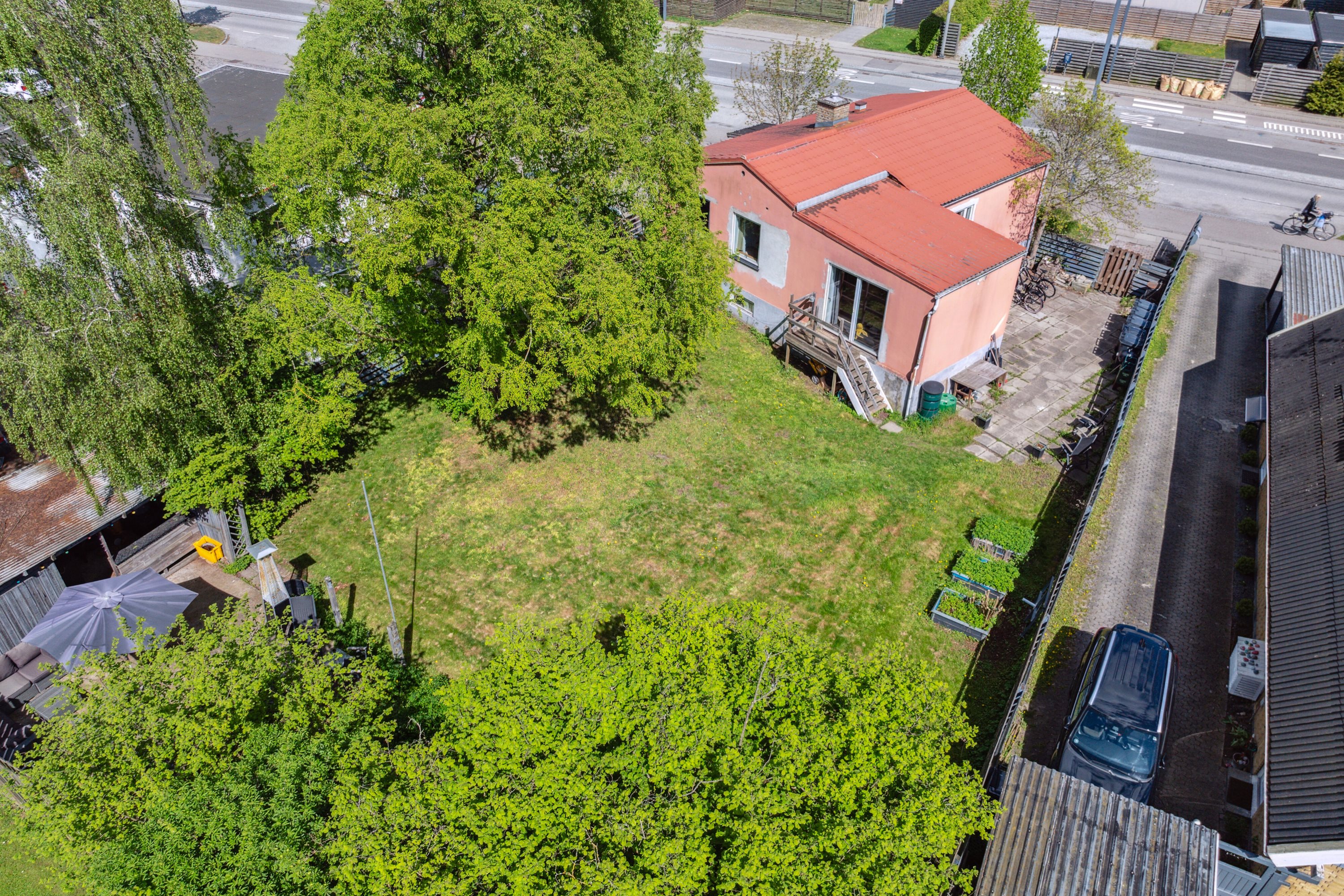 Miniaturebillede 2: luftfoto. Billede af Rødovrevej 379, 2610 Rødovre