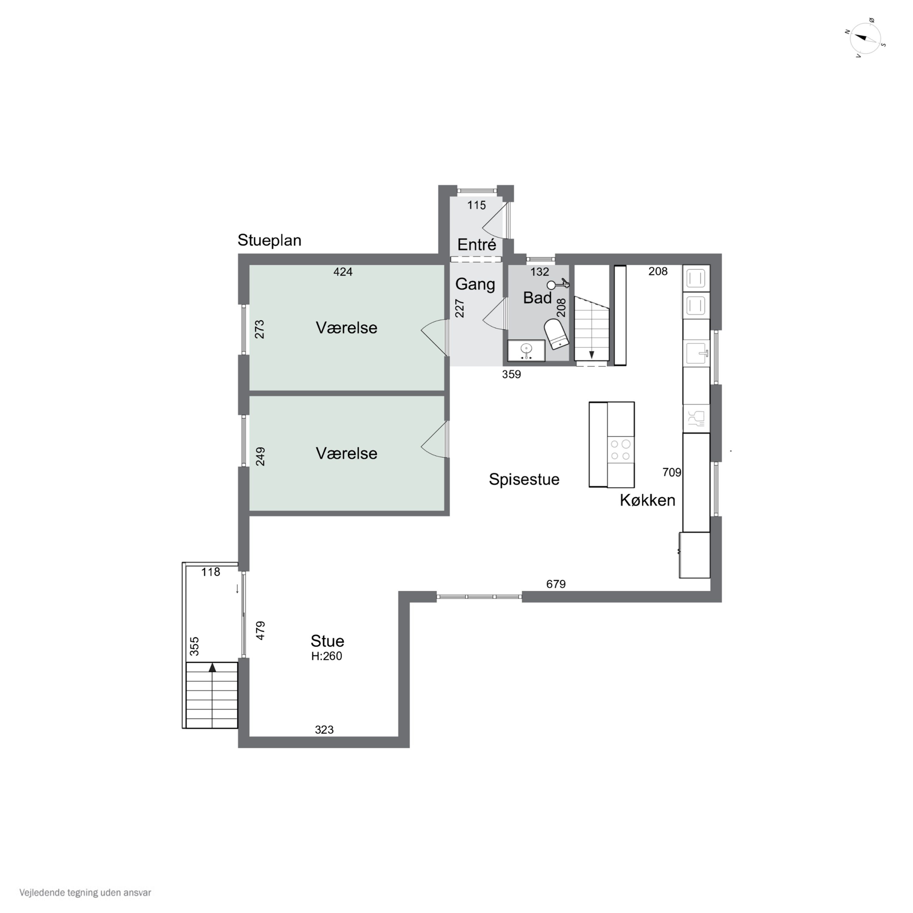 Plantegninger billede af Rødovrevej 379, 2610 Rødovre