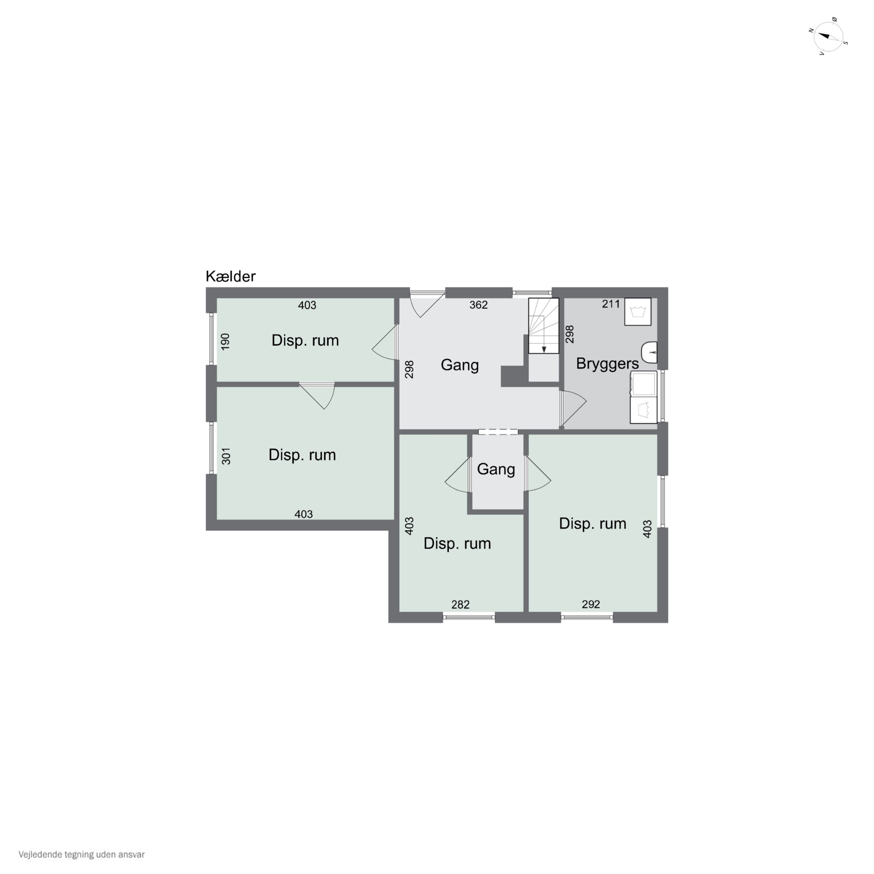 Plantegninger billede af Rødovrevej 379, 2610 Rødovre