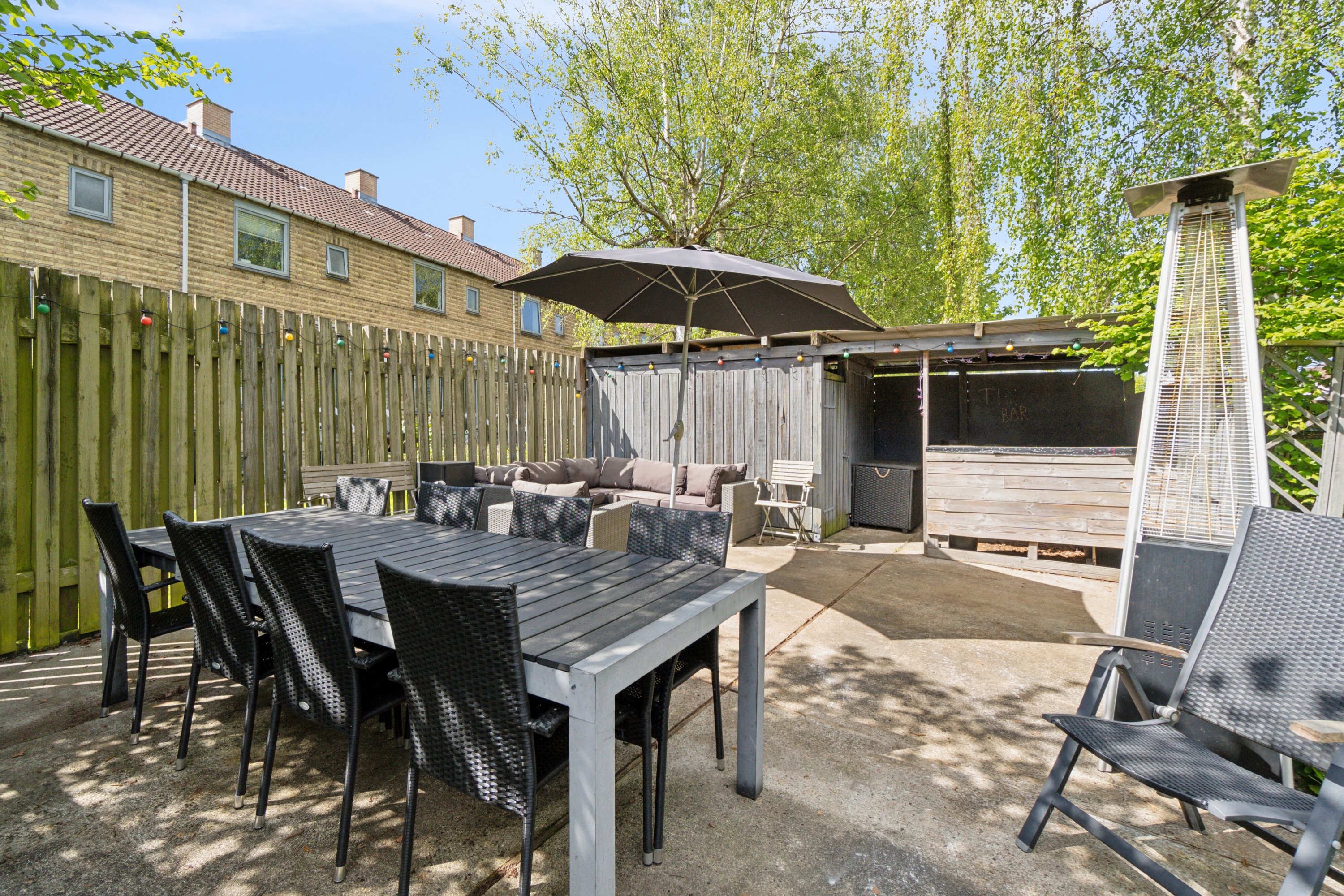 Fremhævet overdækket terrasse billede i fuldskærmstilstand. Billede af Rødovrevej 379, 2610 Rødovre