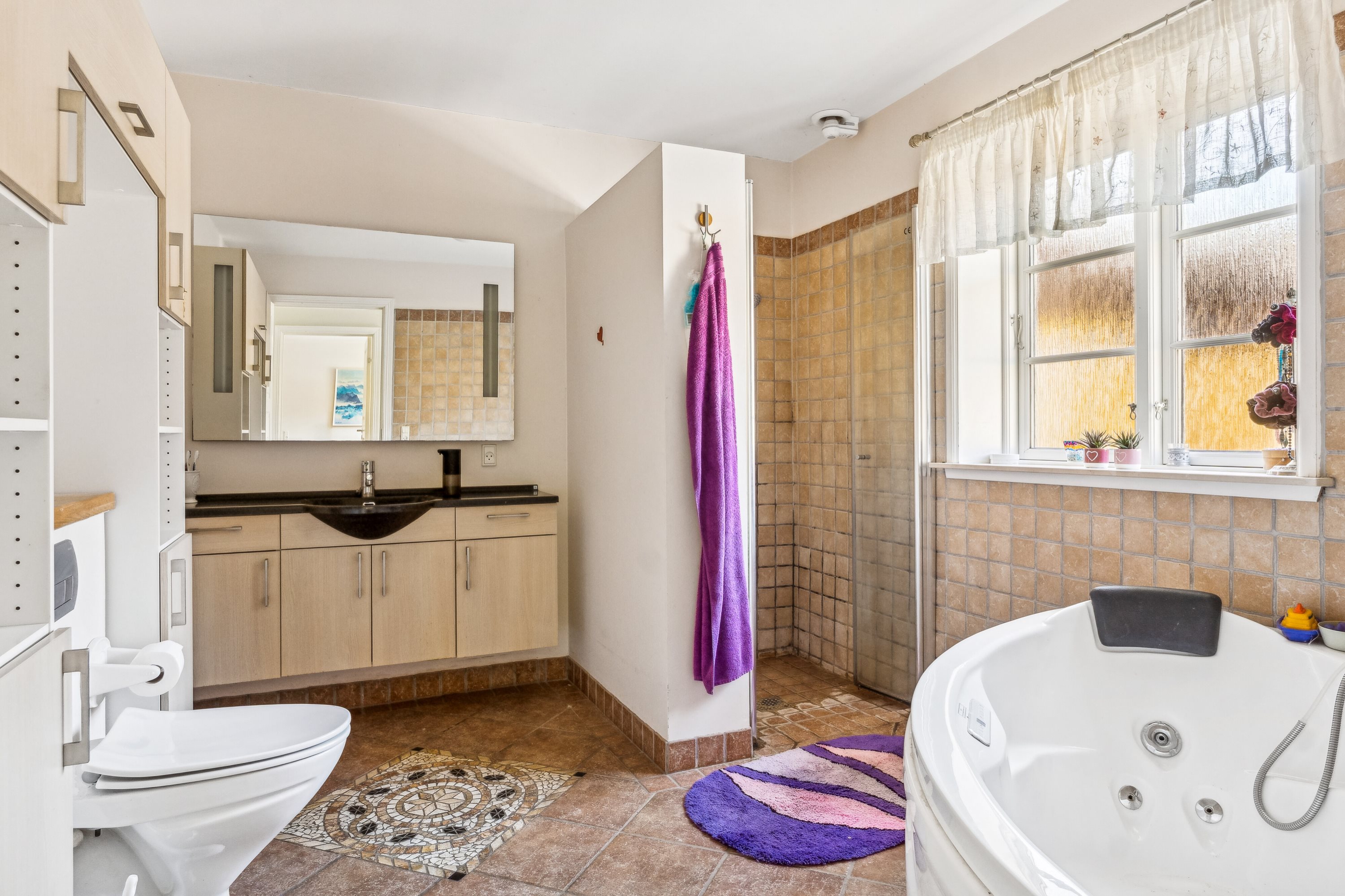 Fremhævet badeværelse billede i fuldskærmstilstand. Billede af Ny Hagestedvej 61, Ny Hagested, 4532 Gislinge