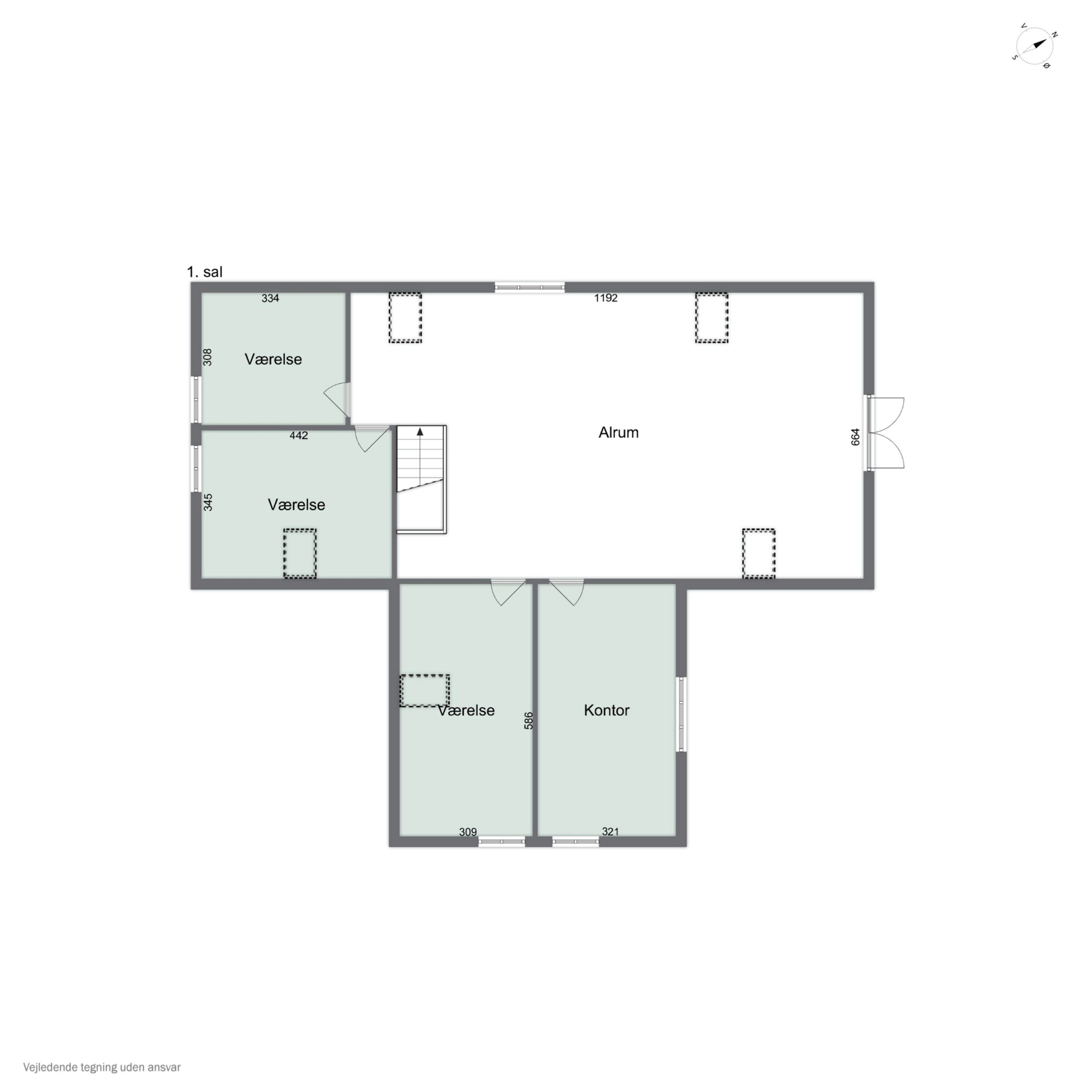 Plantegninger billede af Ny Hagestedvej 61, Ny Hagested, 4532 Gislinge