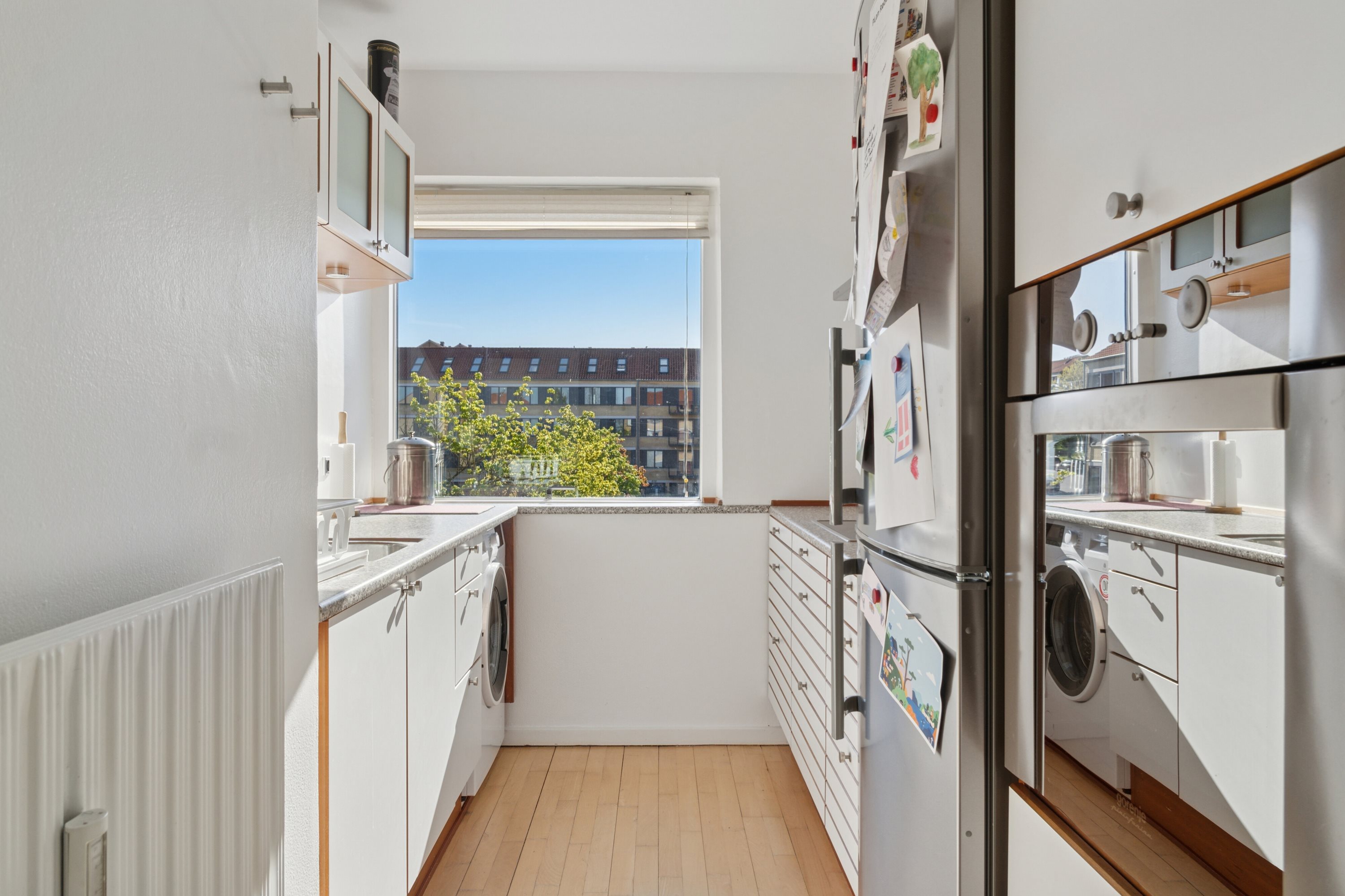 Fremhævet køkken billede i fuldskærmstilstand. Billede af Rundhøj Allé 82, 1. th., 8270 Højbjerg