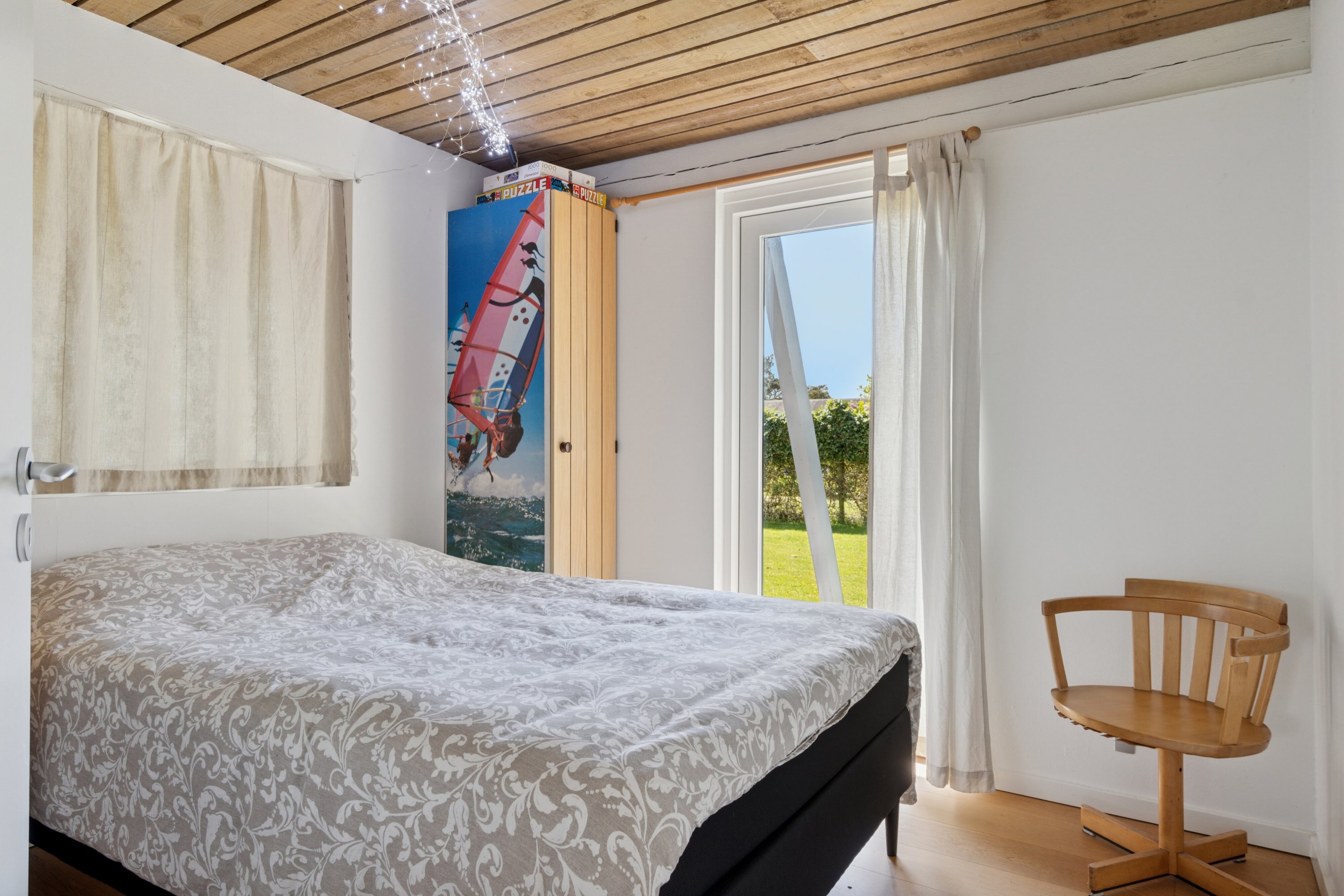 Fremhævet soveværelse billede i fuldskærmstilstand. Billede af Strandagervej 12, Enø, 4736 Karrebæksminde