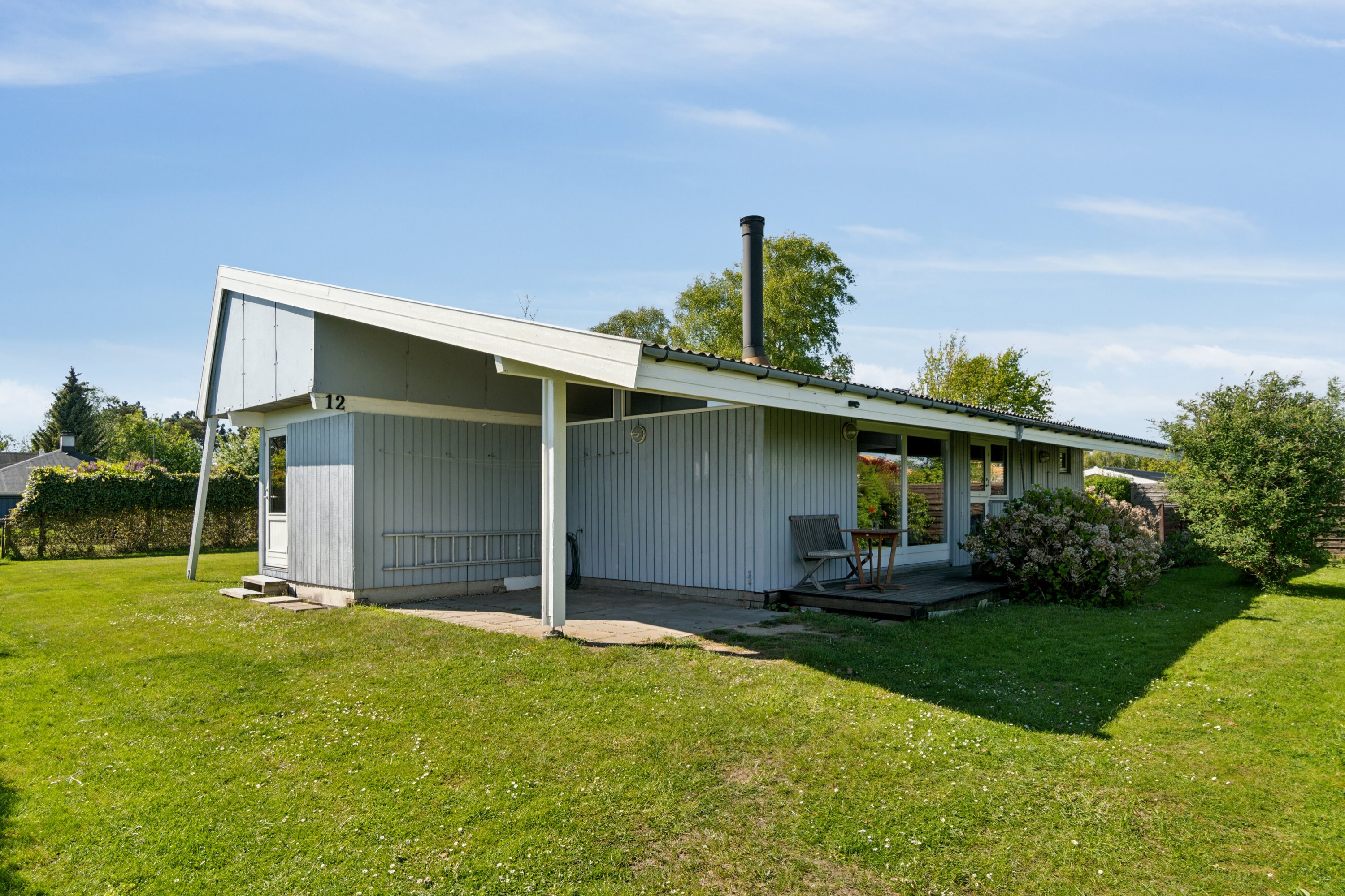 Fremhævet set fra haven billede i fuldskærmstilstand. Billede af Strandagervej 12, Enø, 4736 Karrebæksminde