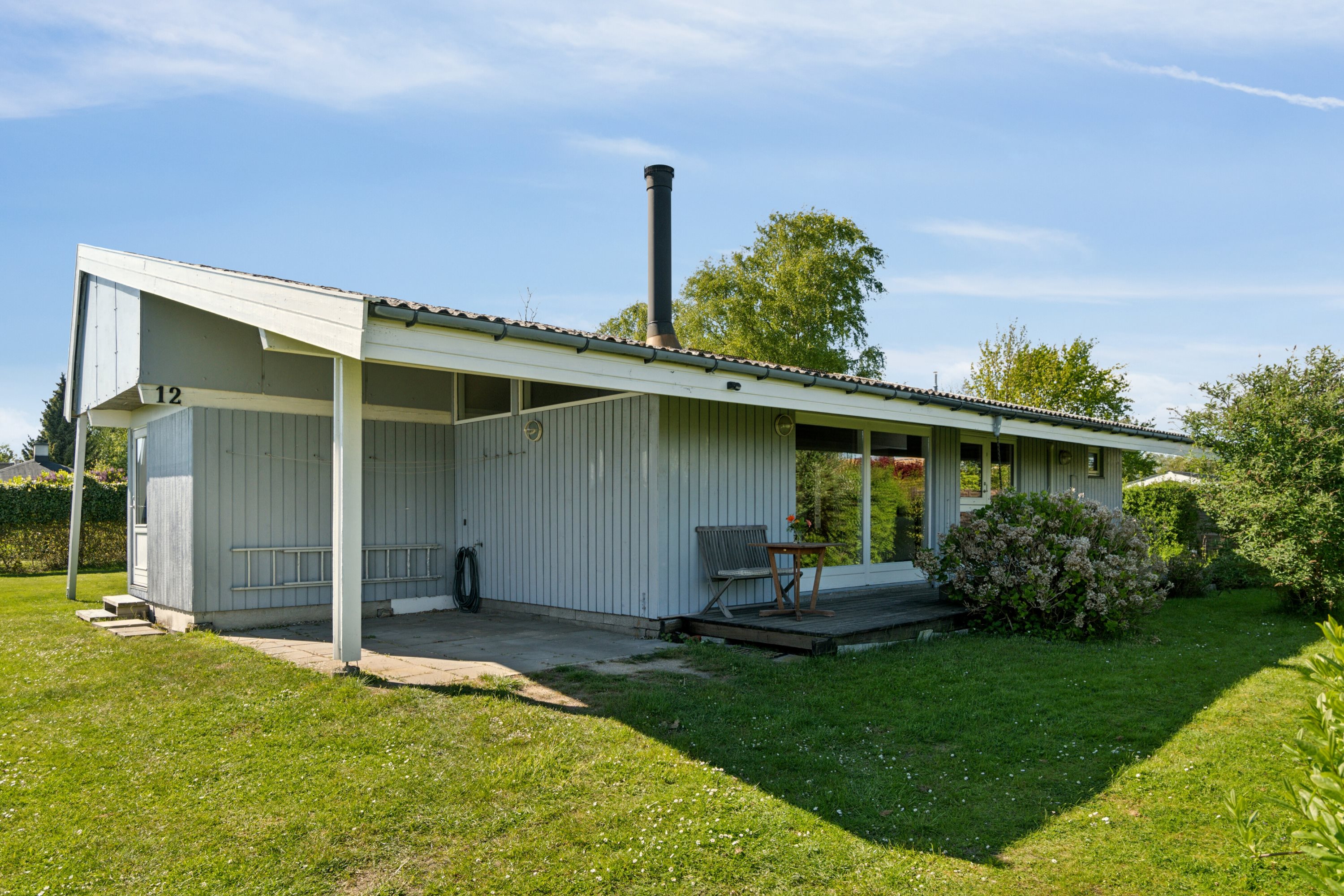Fremhævet set fra haven billede i fuldskærmstilstand. Billede af Strandagervej 12, Enø, 4736 Karrebæksminde