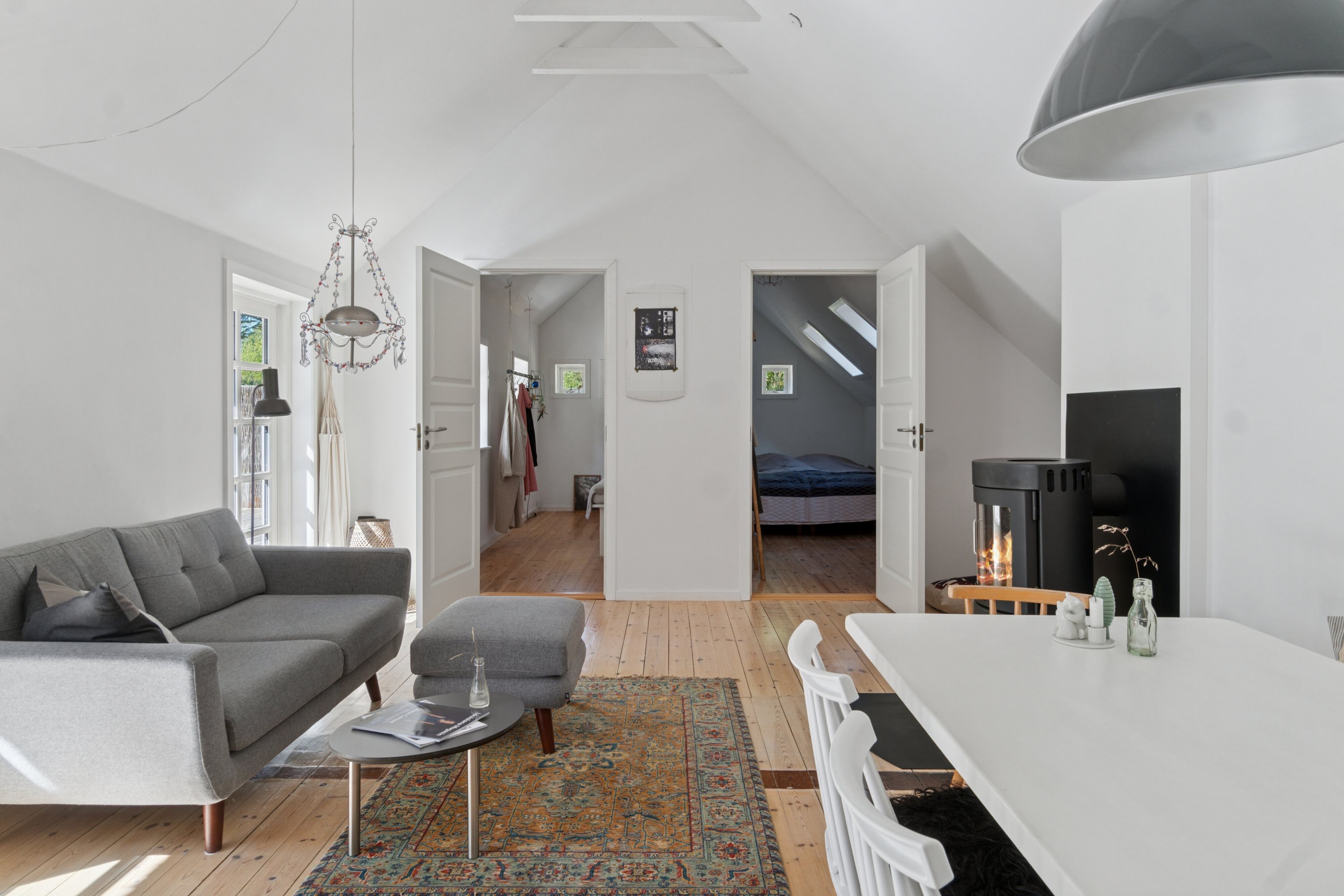 Fremhævet stue billede i fuldskærmstilstand. Billede af Tengslemark Strandvej 18B, Tengslemark Lyng, 4573 Højby