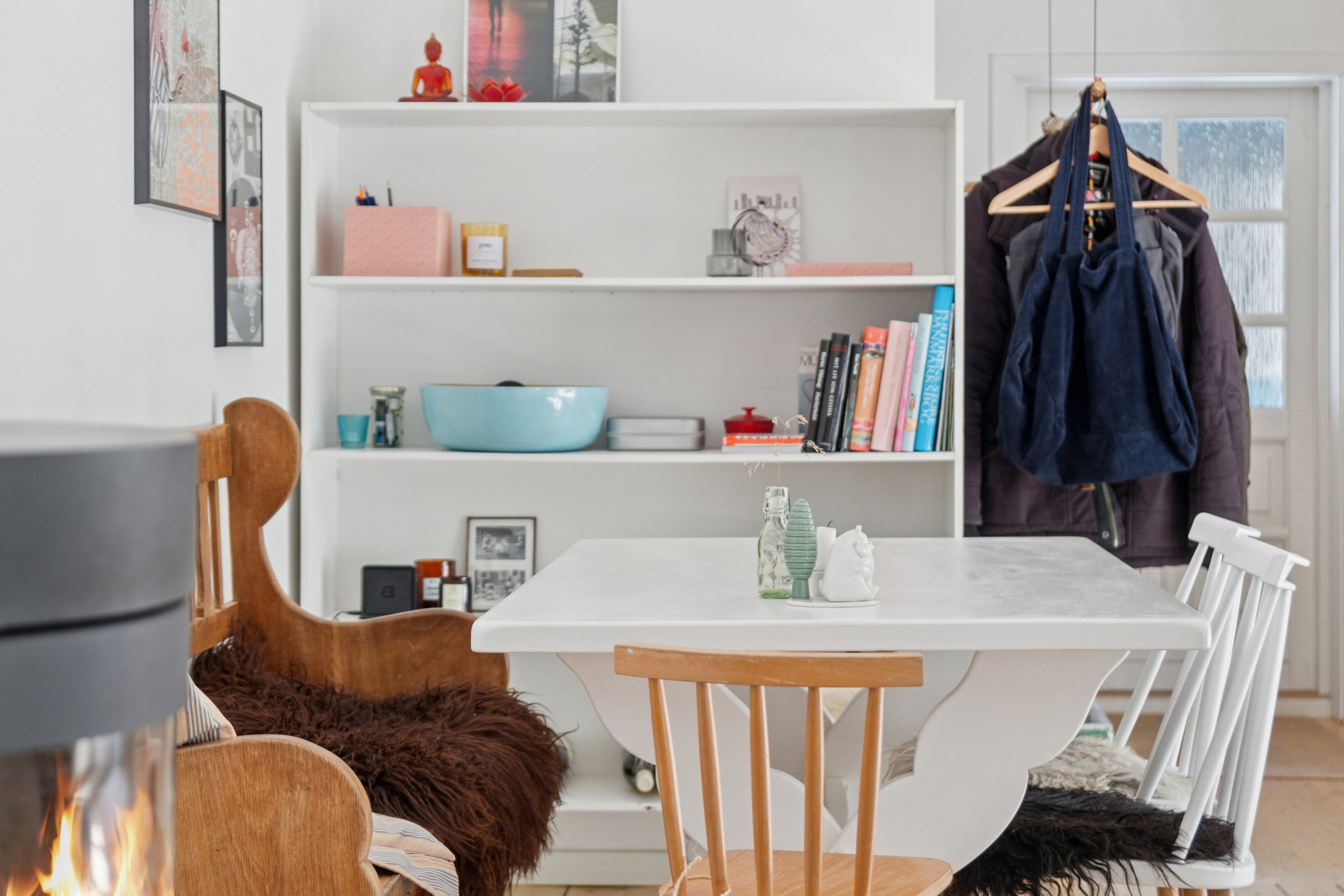 Fremhævet spisestue billede i fuldskærmstilstand. Billede af Tengslemark Strandvej 18B, Tengslemark Lyng, 4573 Højby