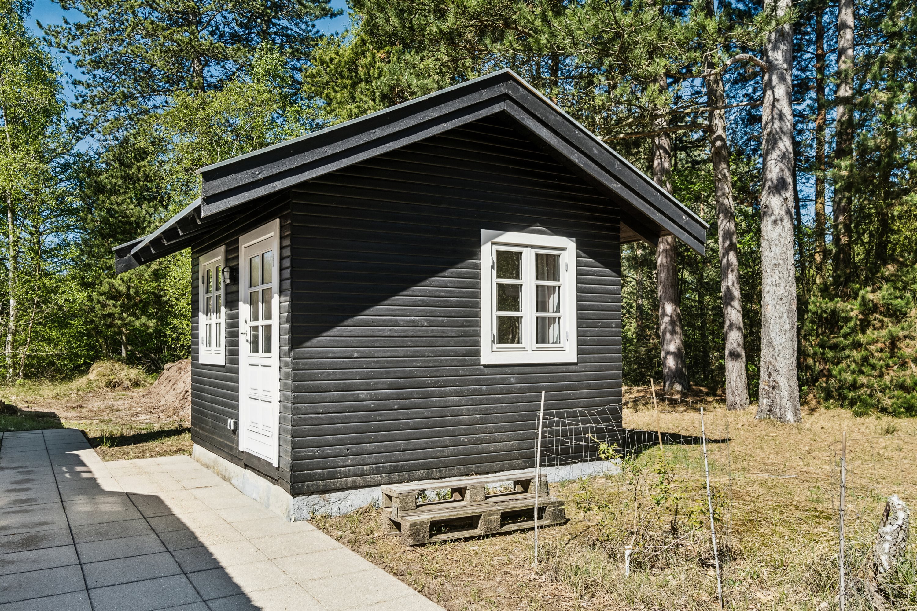 Fremhævet set fra vejen billede i fuldskærmstilstand. Billede af Tengslemark Strandvej 18B, Tengslemark Lyng, 4573 Højby