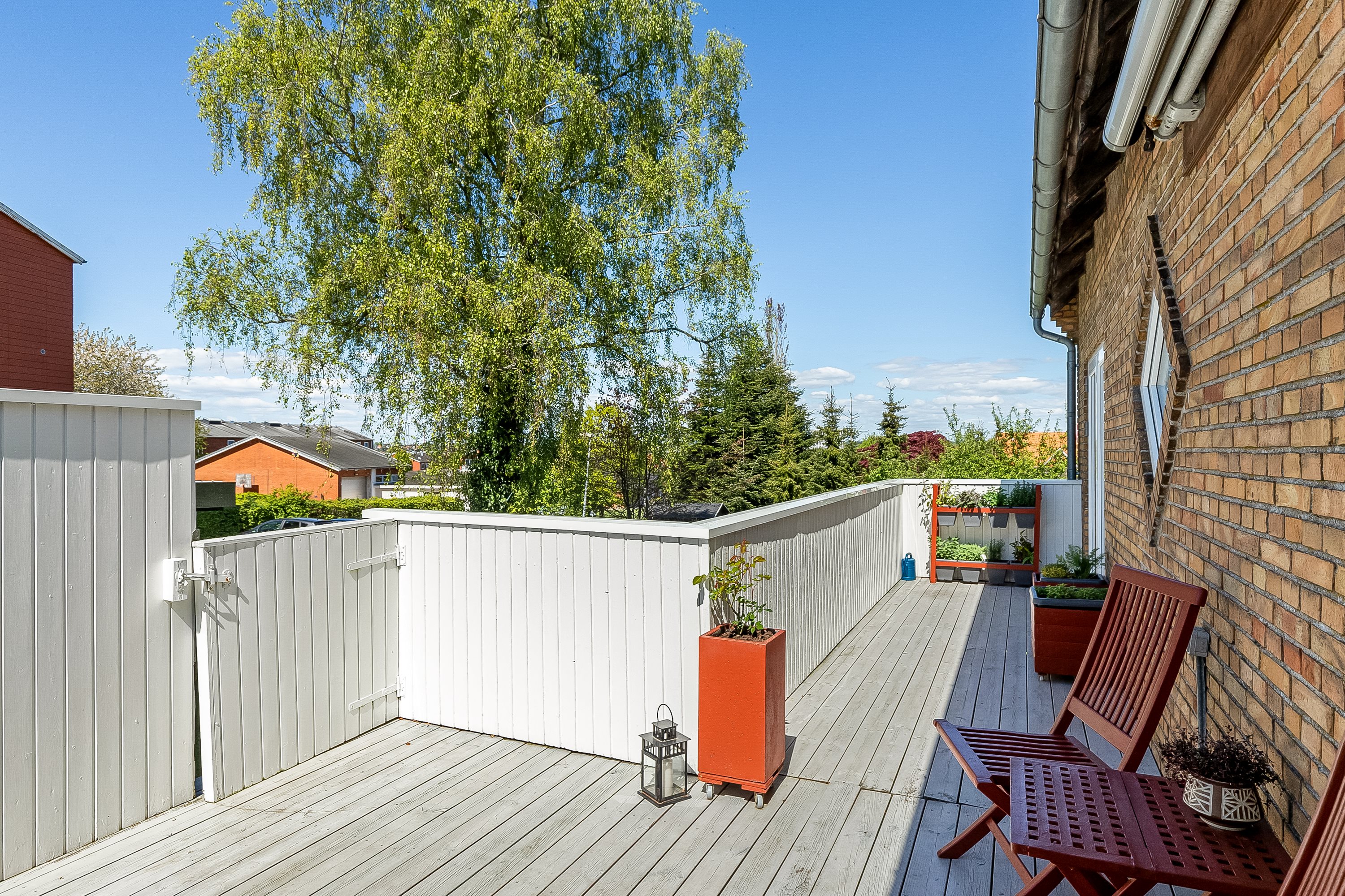 Fremhævet terrasse billede i fuldskærmstilstand. Billede af Agtrupvej 159, 6000 Kolding