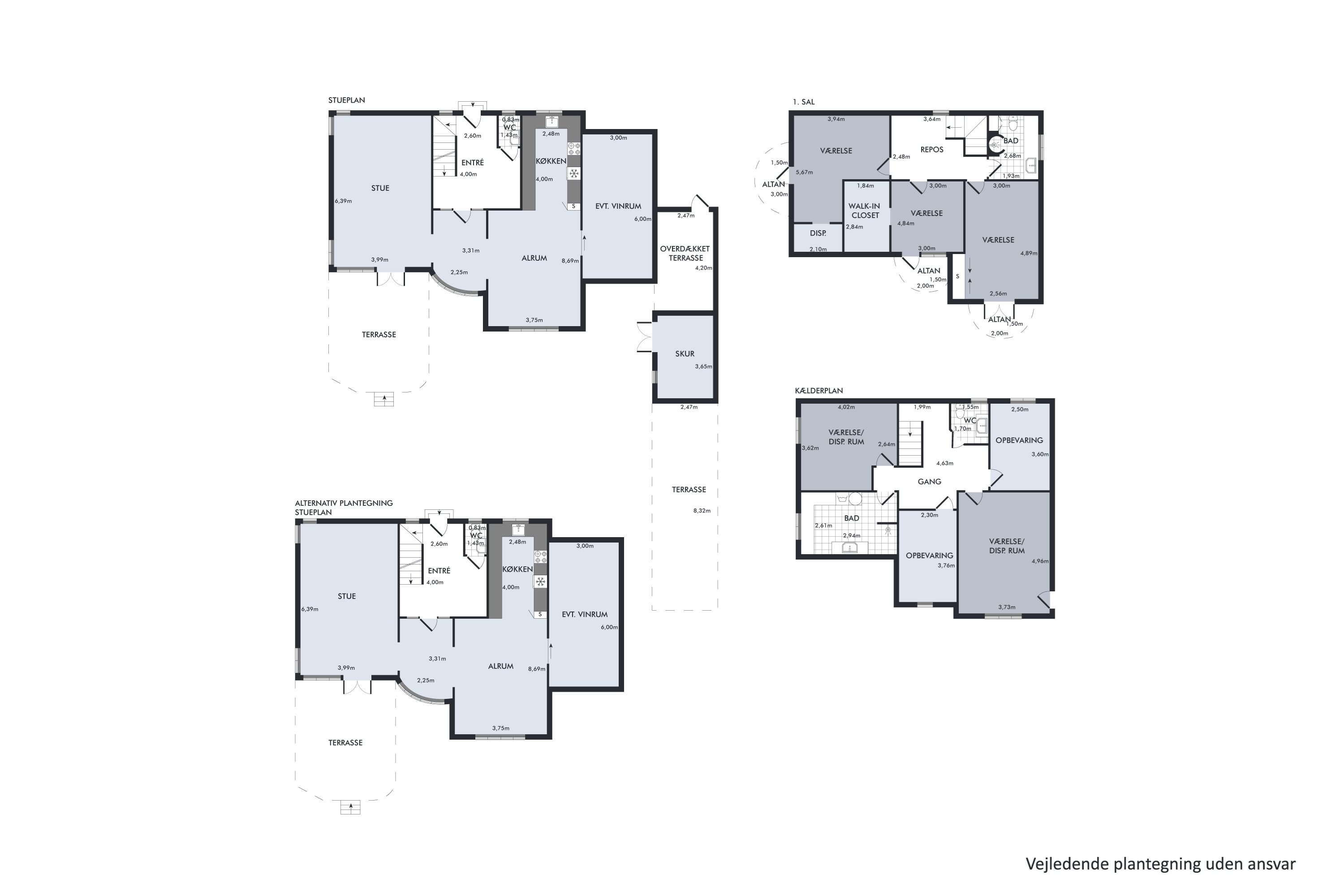 Plantegninger billede af Aage Beks Vej 15, 8920 Randers NV