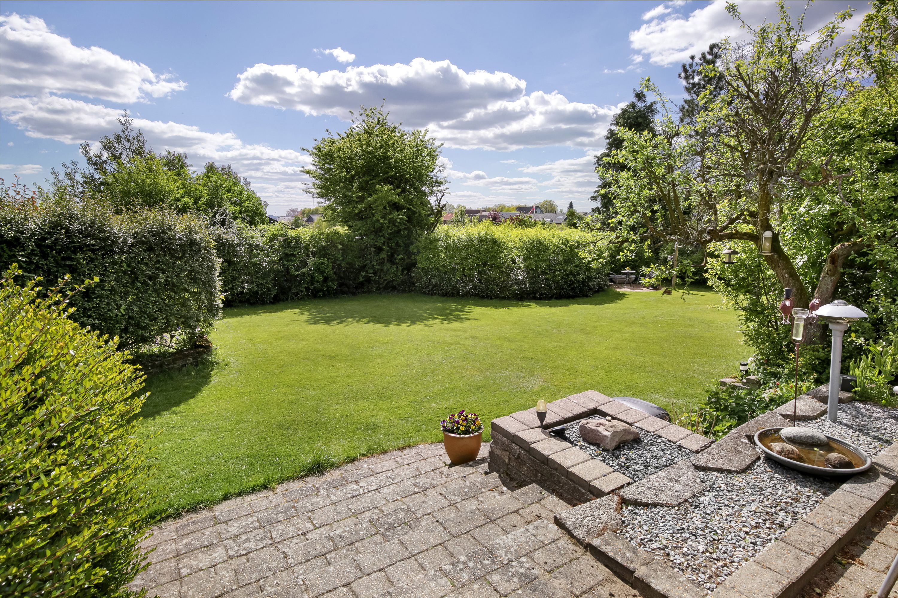 Fremhævet have billede i fuldskærmstilstand. Billede af Ahornvej 7, 8550 Ryomgård