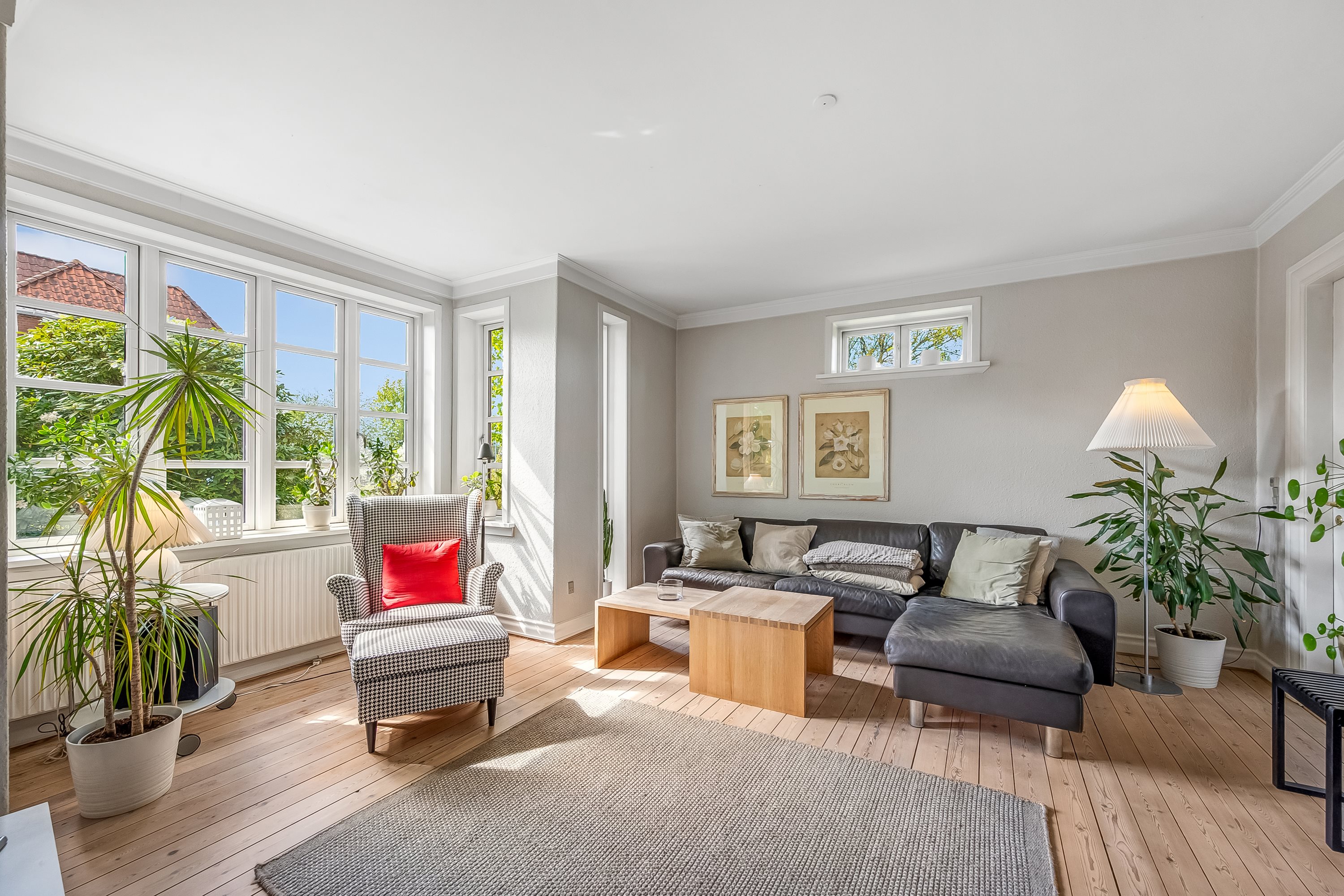 Fremhævet stue billede i fuldskærmstilstand. Billede af Vendersgade 6A, 6900 Skjern