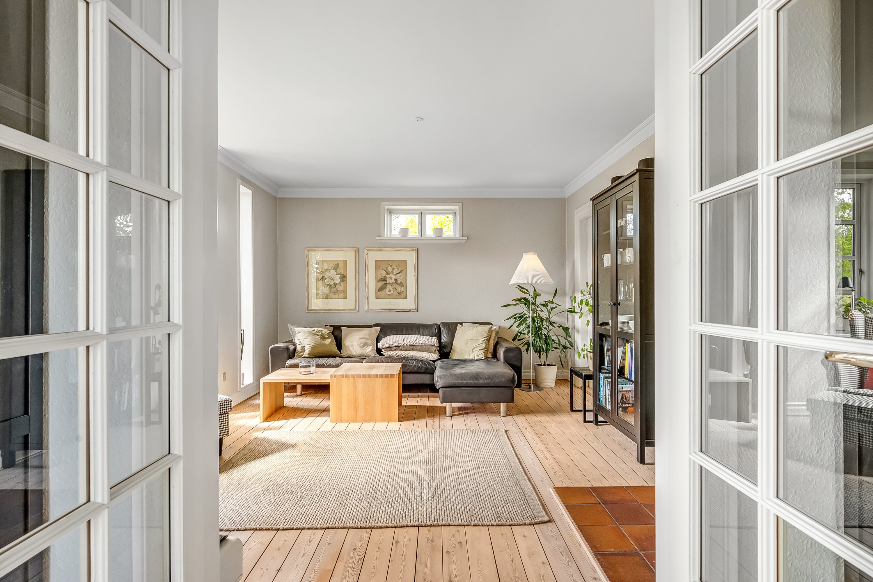 Fremhævet stue billede i fuldskærmstilstand. Billede af Vendersgade 6A, 6900 Skjern