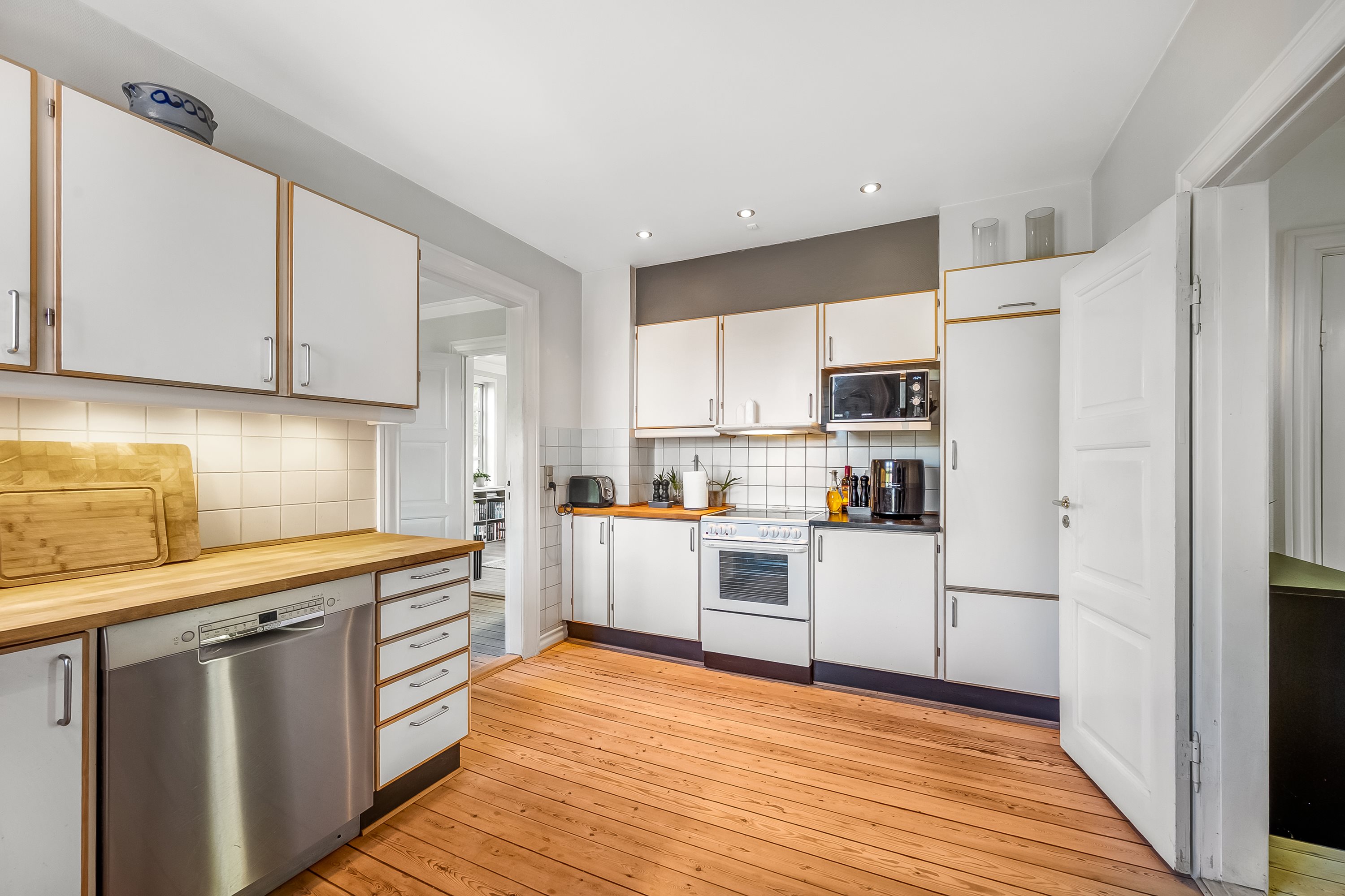 Fremhævet køkken billede i fuldskærmstilstand. Billede af Vendersgade 6A, 6900 Skjern