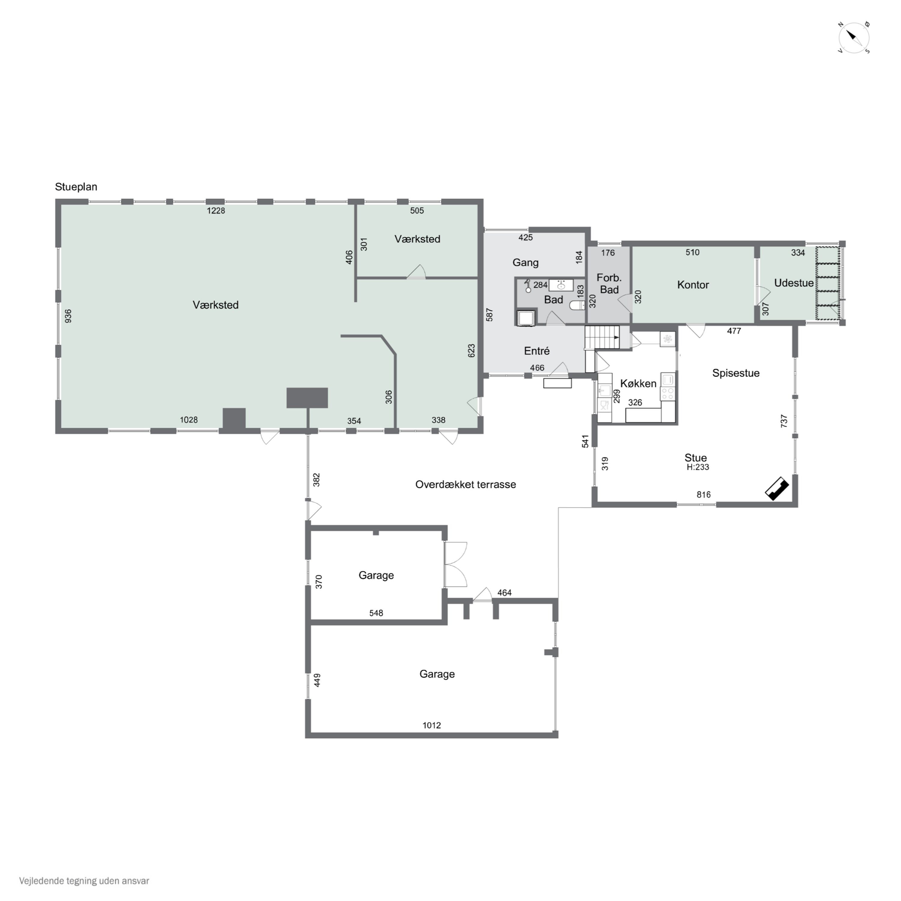 Plantegninger billede af Markvænget 2, Grønhøj, 7470 Karup J