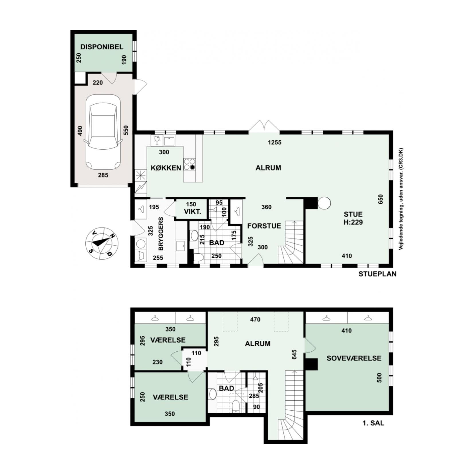 Plantegninger billede af Munkerup Have 10, 3120 Dronningmølle