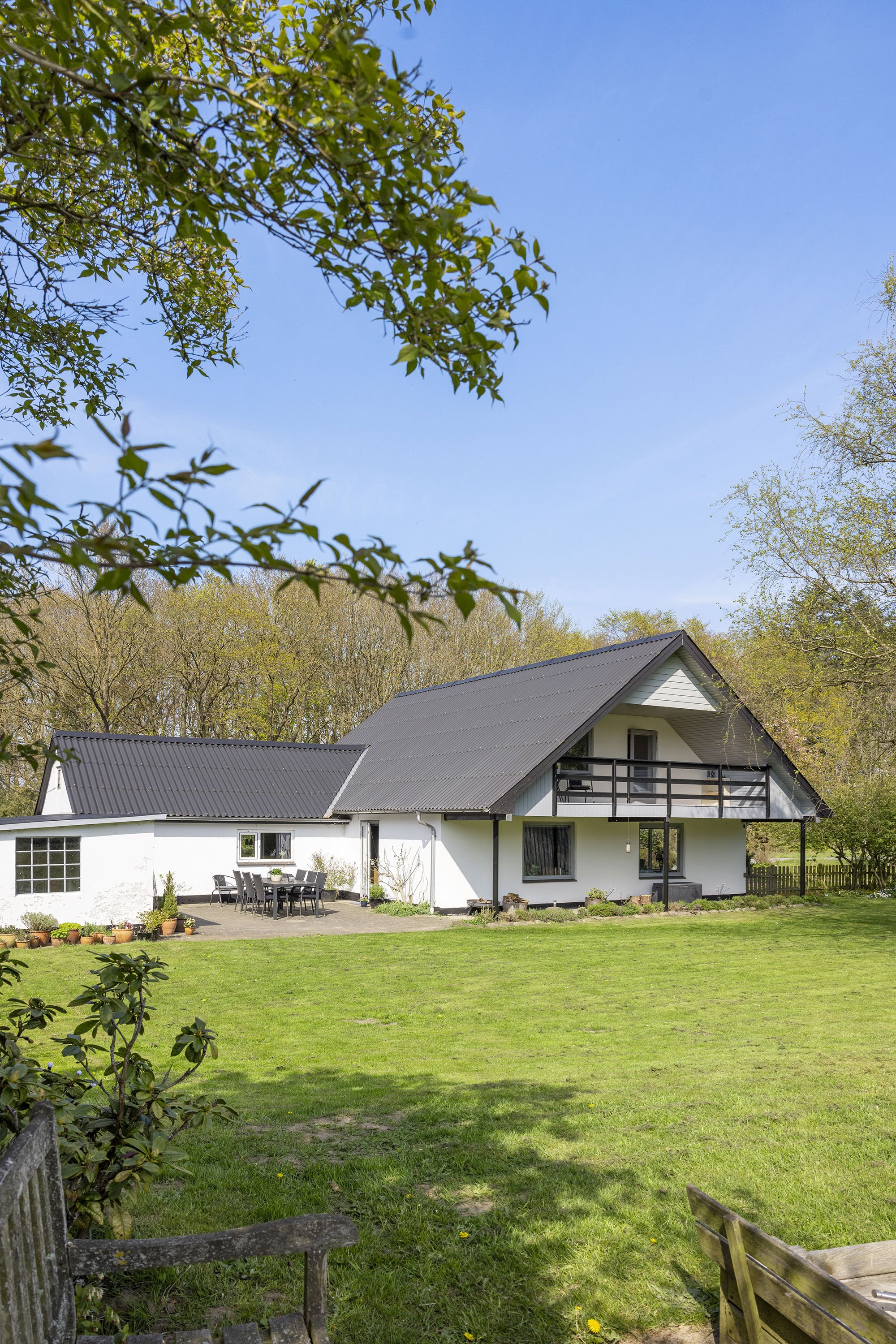 Fremhævet facade billede i fuldskærmstilstand. Billede af Volstruphedevej 22, 9300 Sæby