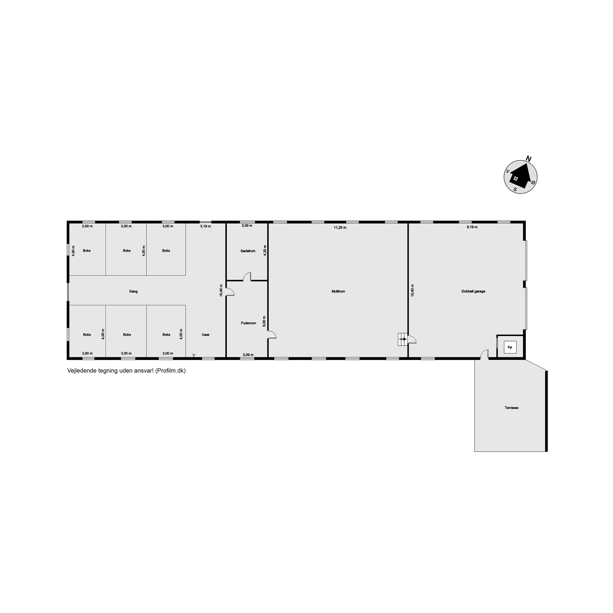 Plantegninger billede af Bøllingvej 21, 6064 Jordrup