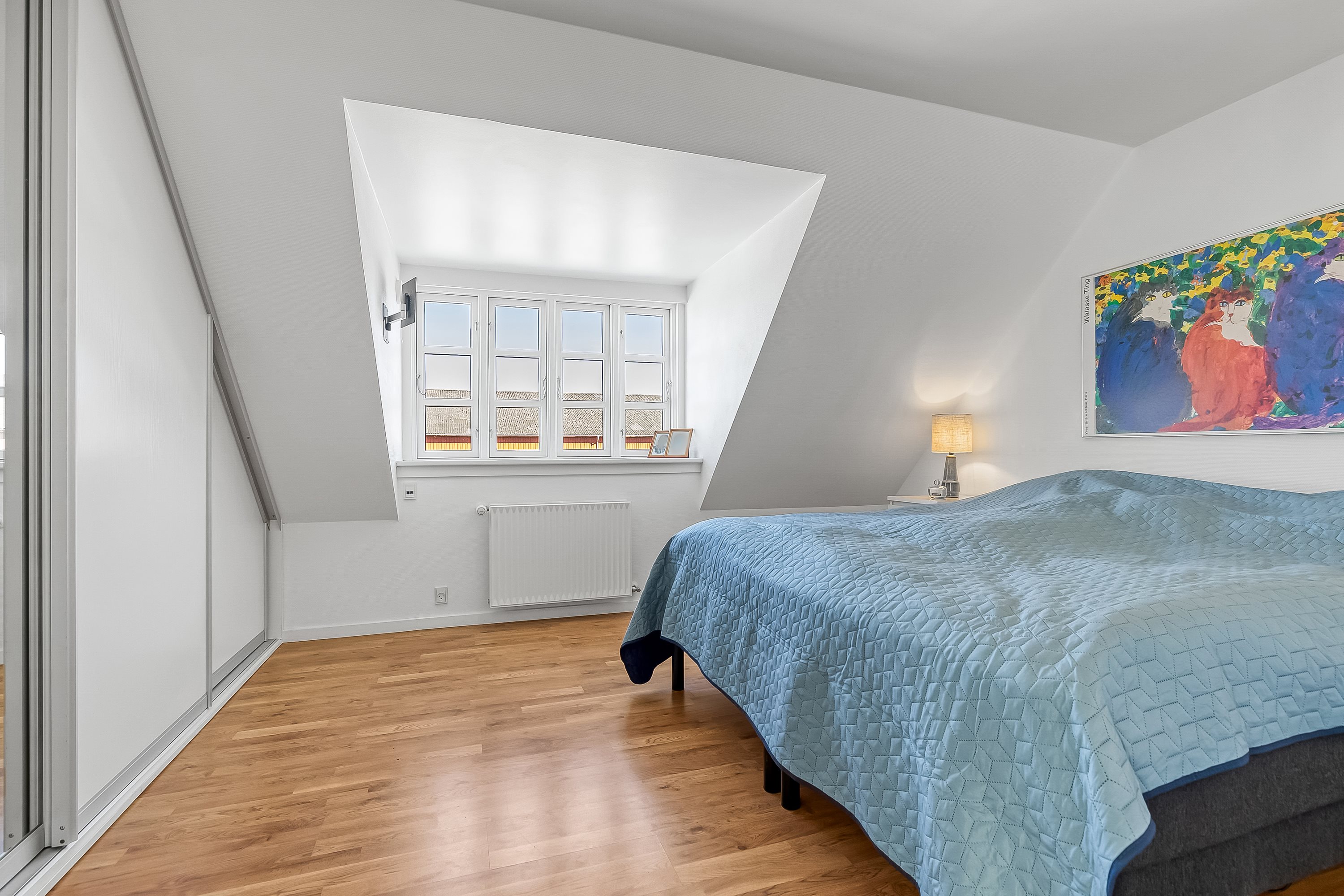 Fremhævet soveværelse billede i fuldskærmstilstand. Billede af Bøllingvej 21, 6064 Jordrup