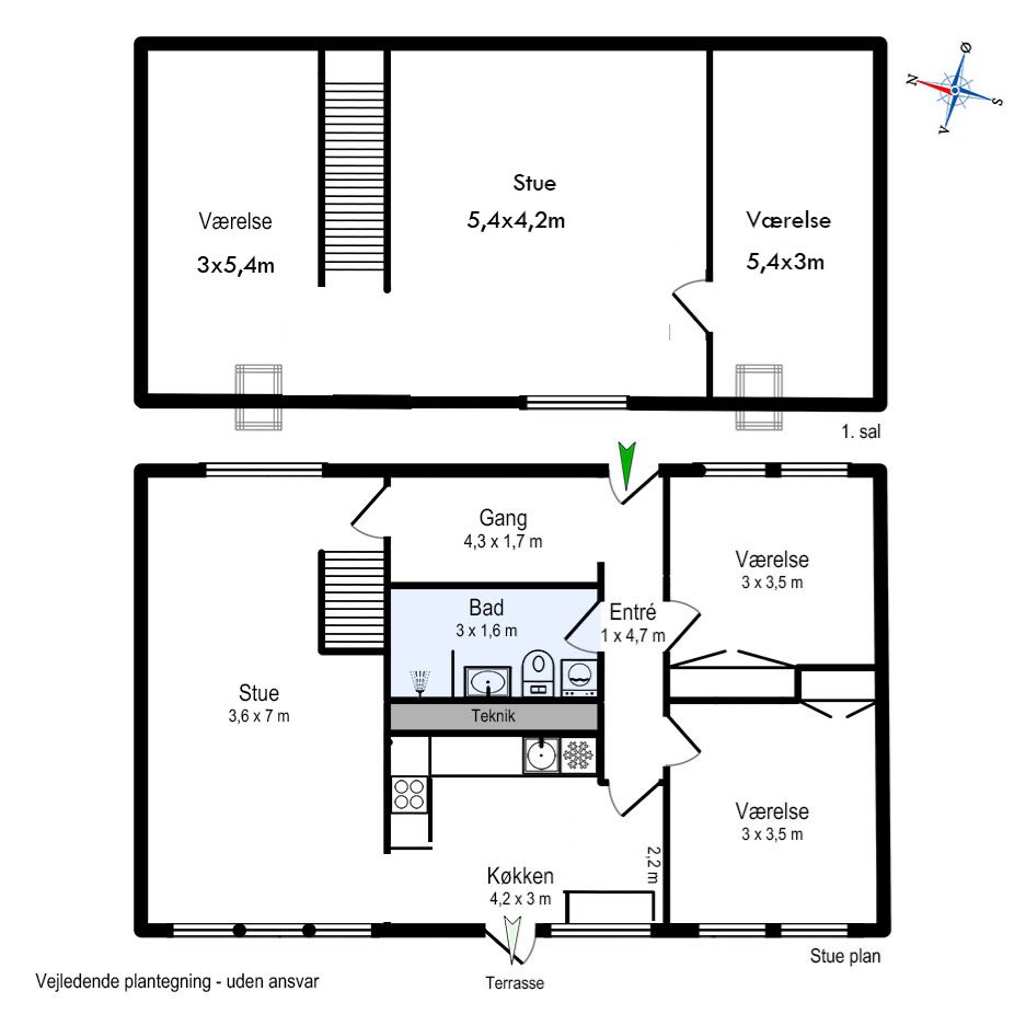 Plantegninger billede af Pilegårdsvej 177, Kolt, 8361 Hasselager