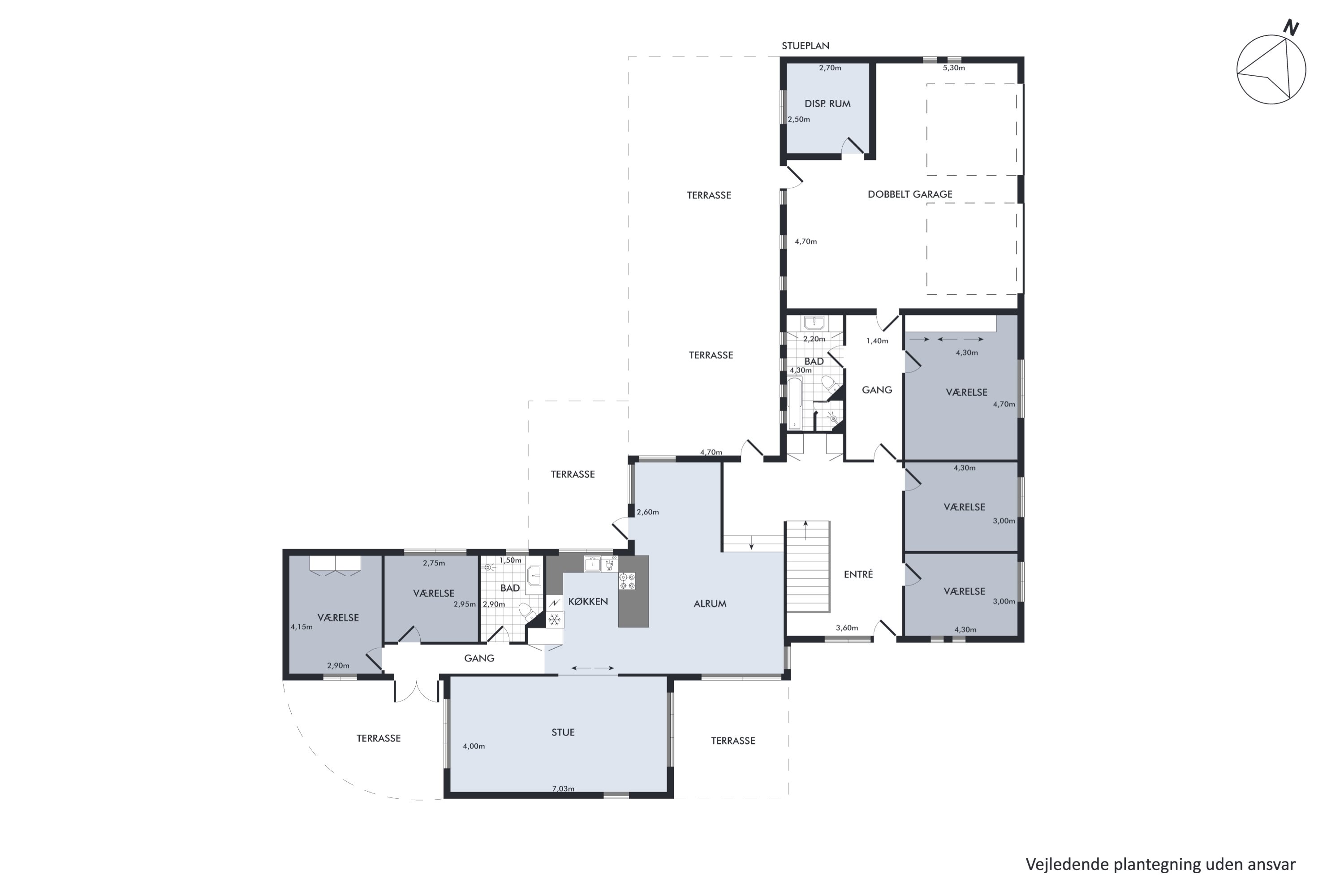 Plantegninger billede af Marienborgvej 5, 8930 Randers NØ