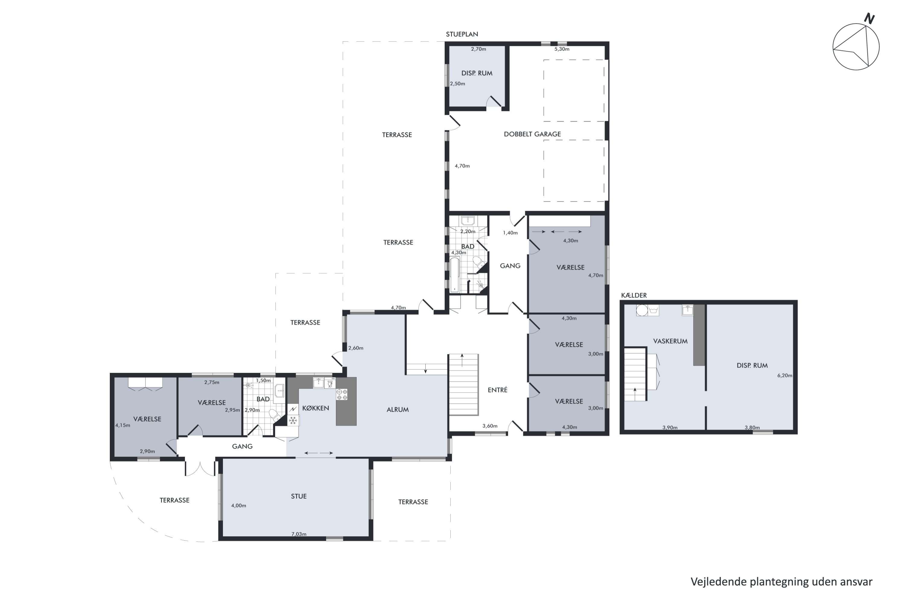 Plantegninger billede af Marienborgvej 5, 8930 Randers NØ