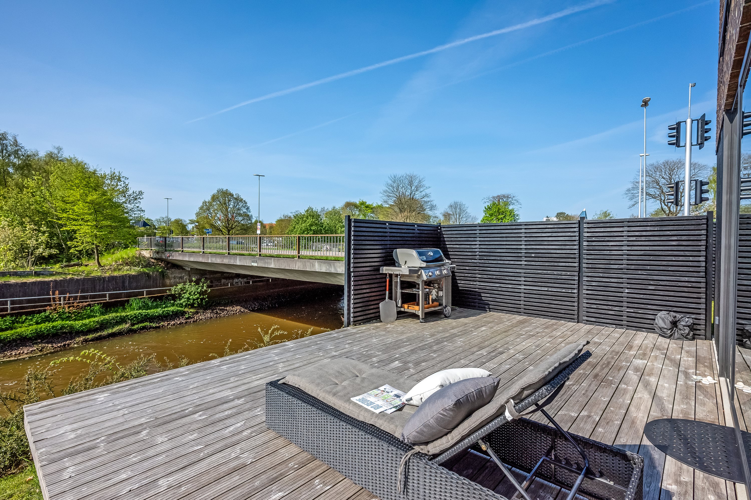 Fremhævet terrasse billede i fuldskærmstilstand. Billede af Østerbrogade 14D, 7500 Holstebro