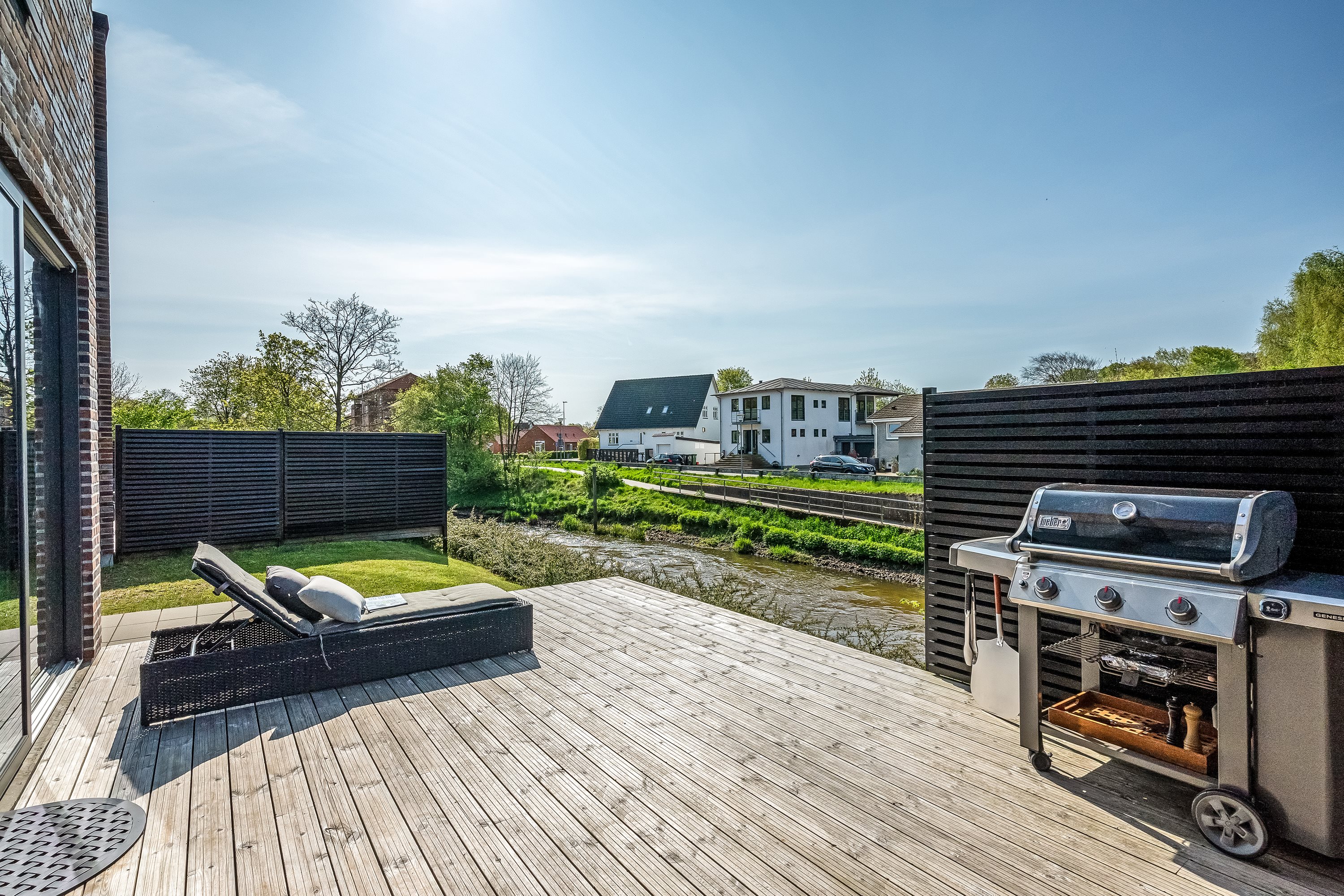 Fremhævet terrasse billede i fuldskærmstilstand. Billede af Østerbrogade 14D, 7500 Holstebro