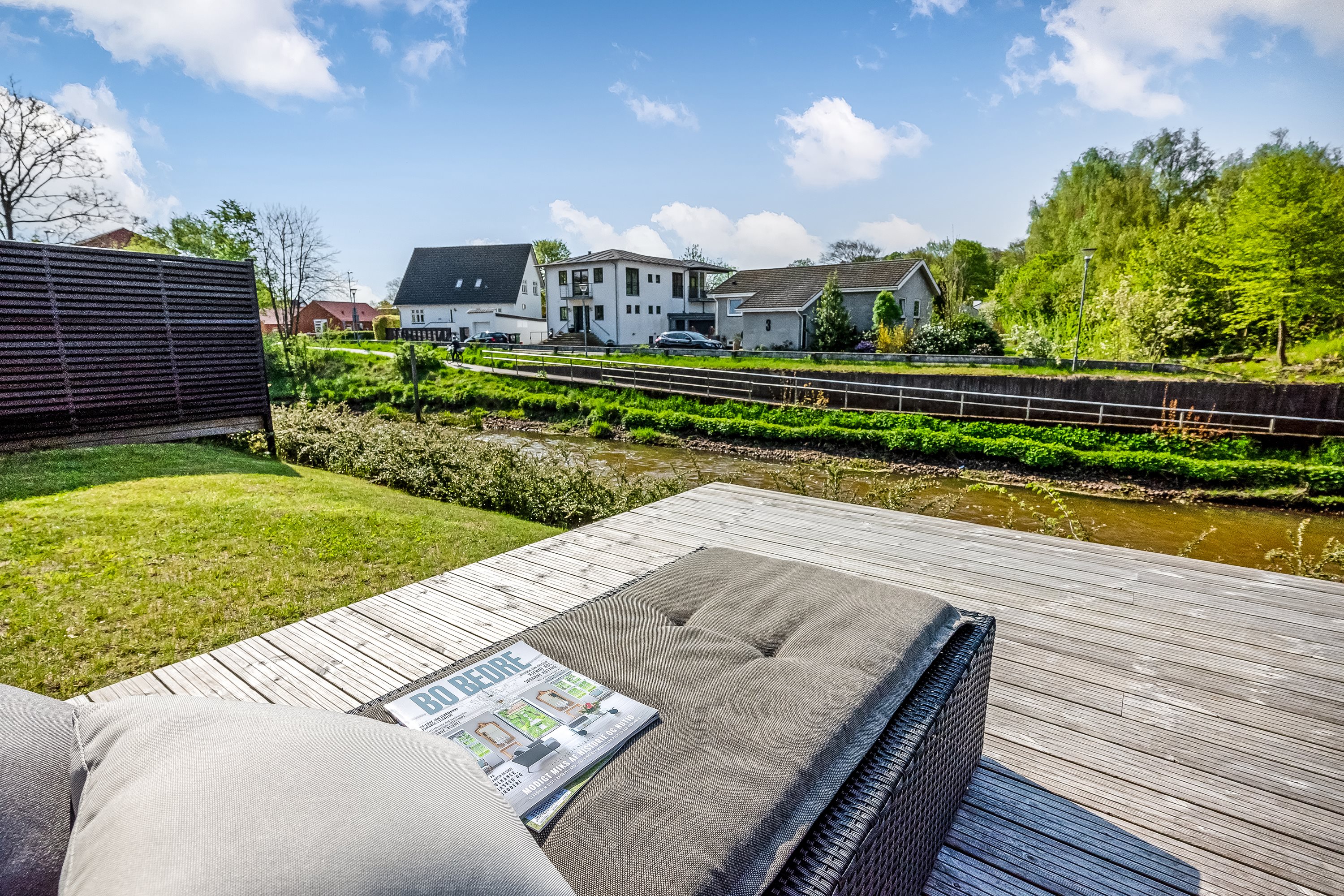 Fremhævet terrasse billede i fuldskærmstilstand. Billede af Østerbrogade 14D, 7500 Holstebro