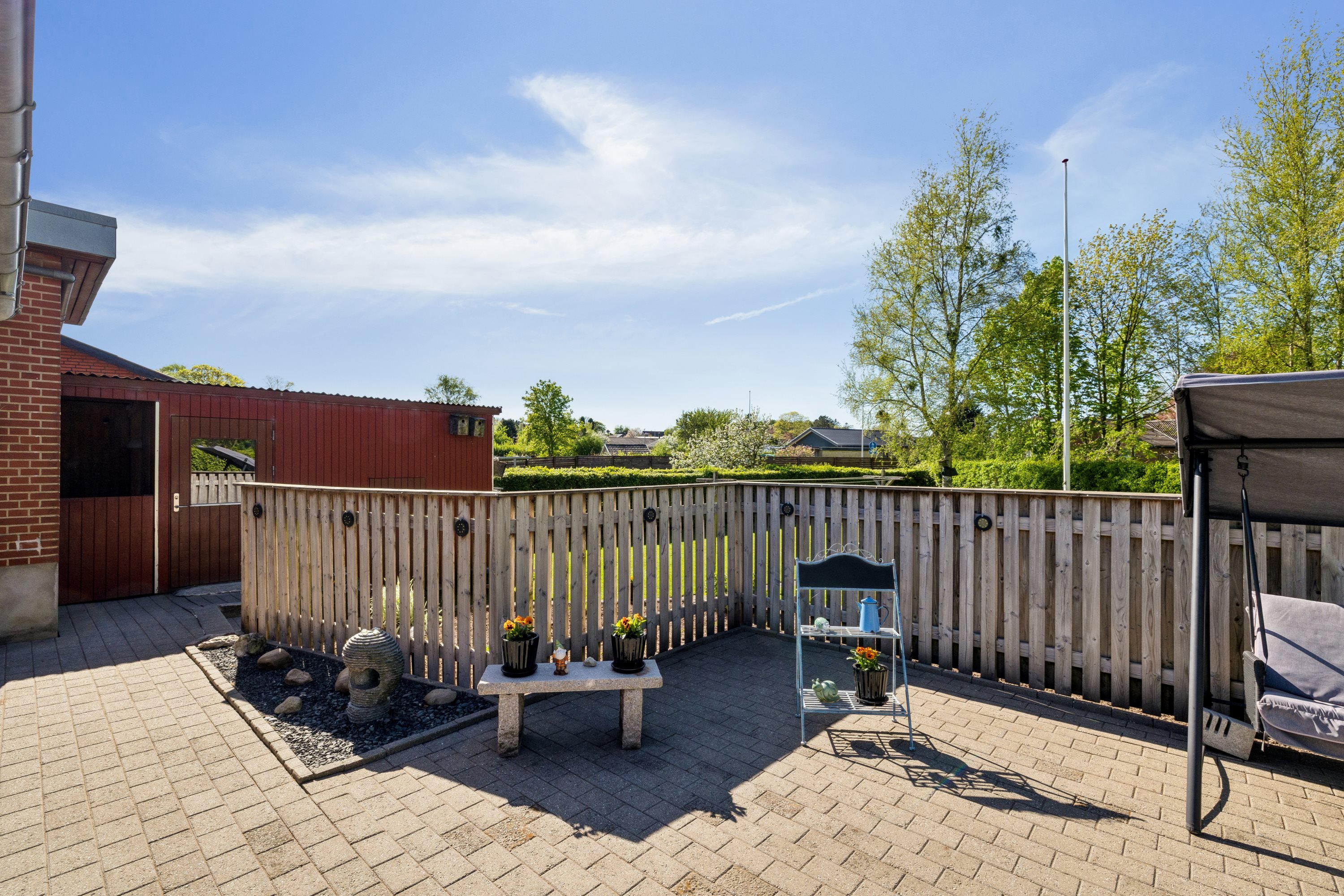 Fremhævet terrasse billede i fuldskærmstilstand. Billede af Iglsøvej 6, 7850 Stoholm Jyll