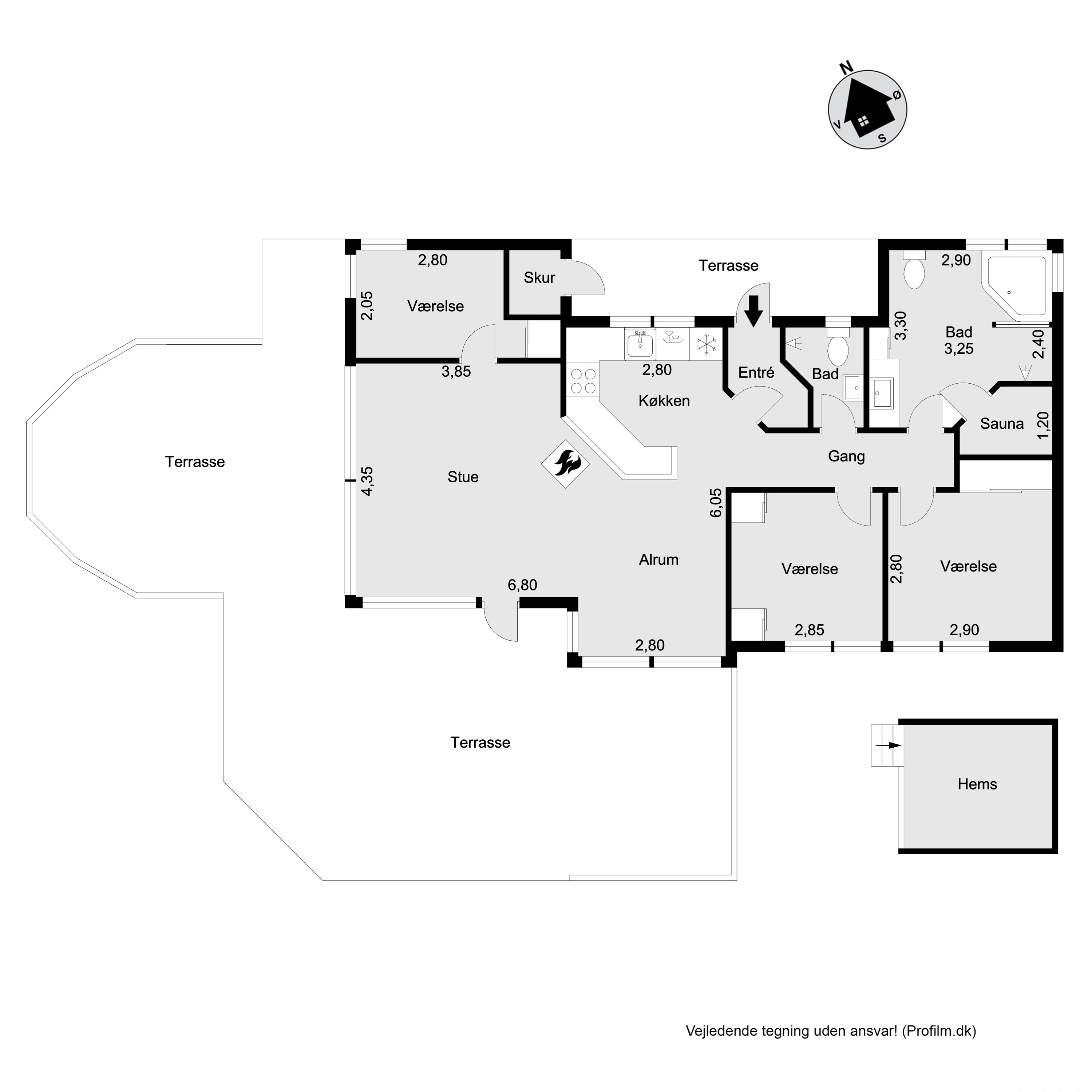 Plantegninger billede af Knold-Åsen 26, Rågeleje, 3210 Vejby
