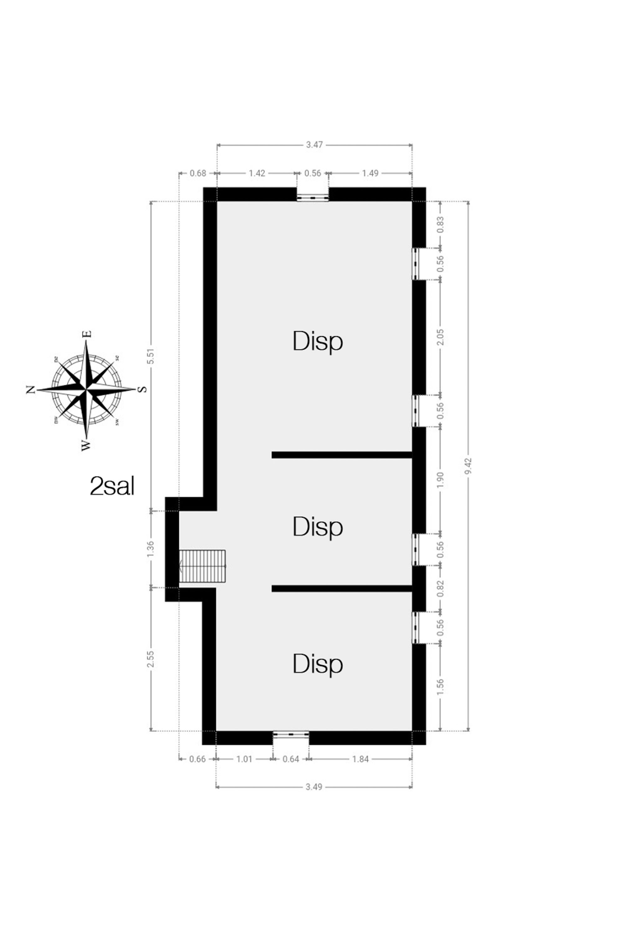 Plantegninger billede af Vesterdalsvej 4, 7000 Fredericia