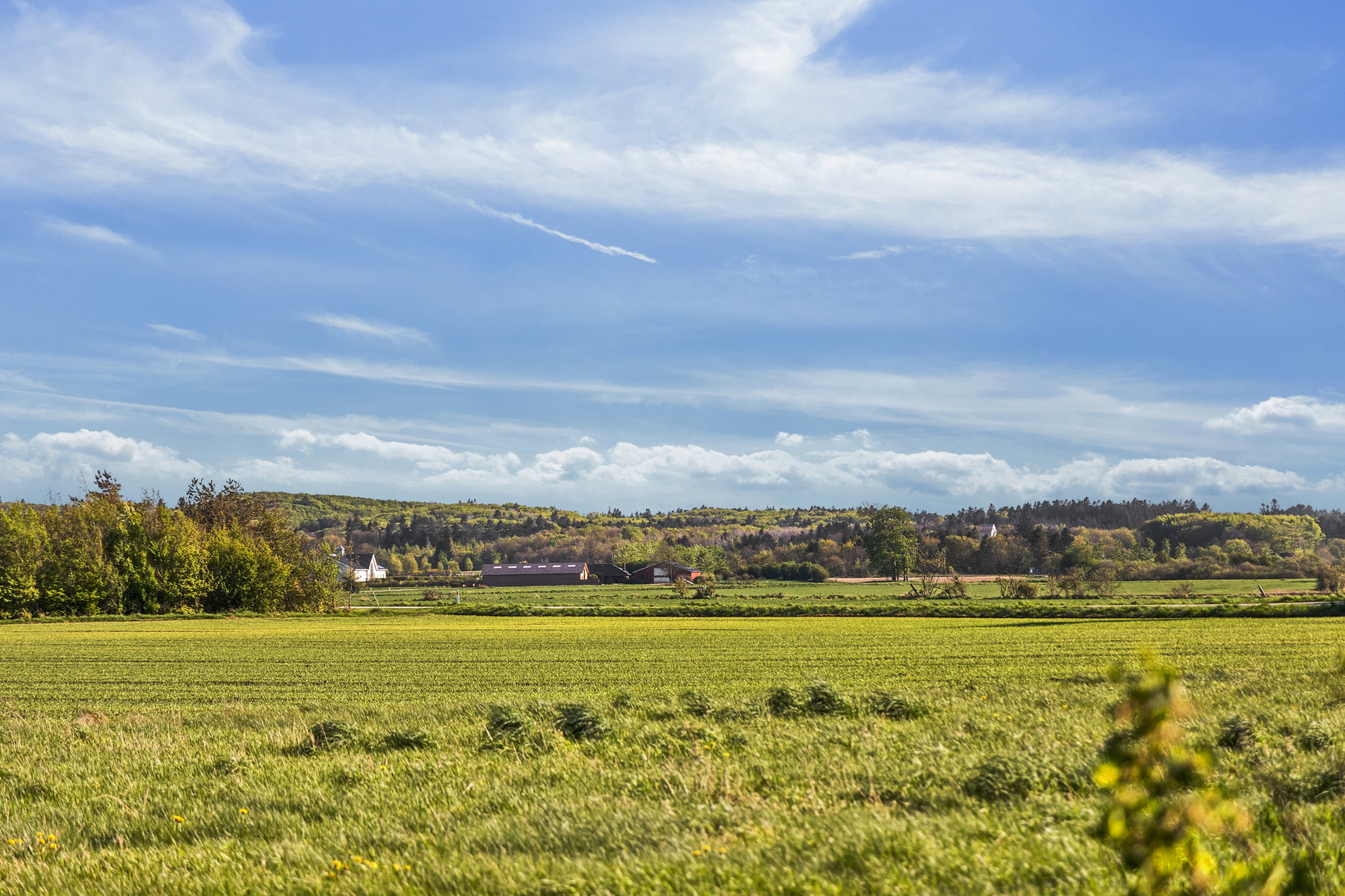 Miniaturebillede 1: udsigt. Billede af Korsbrovej 27, 9381 Sulsted