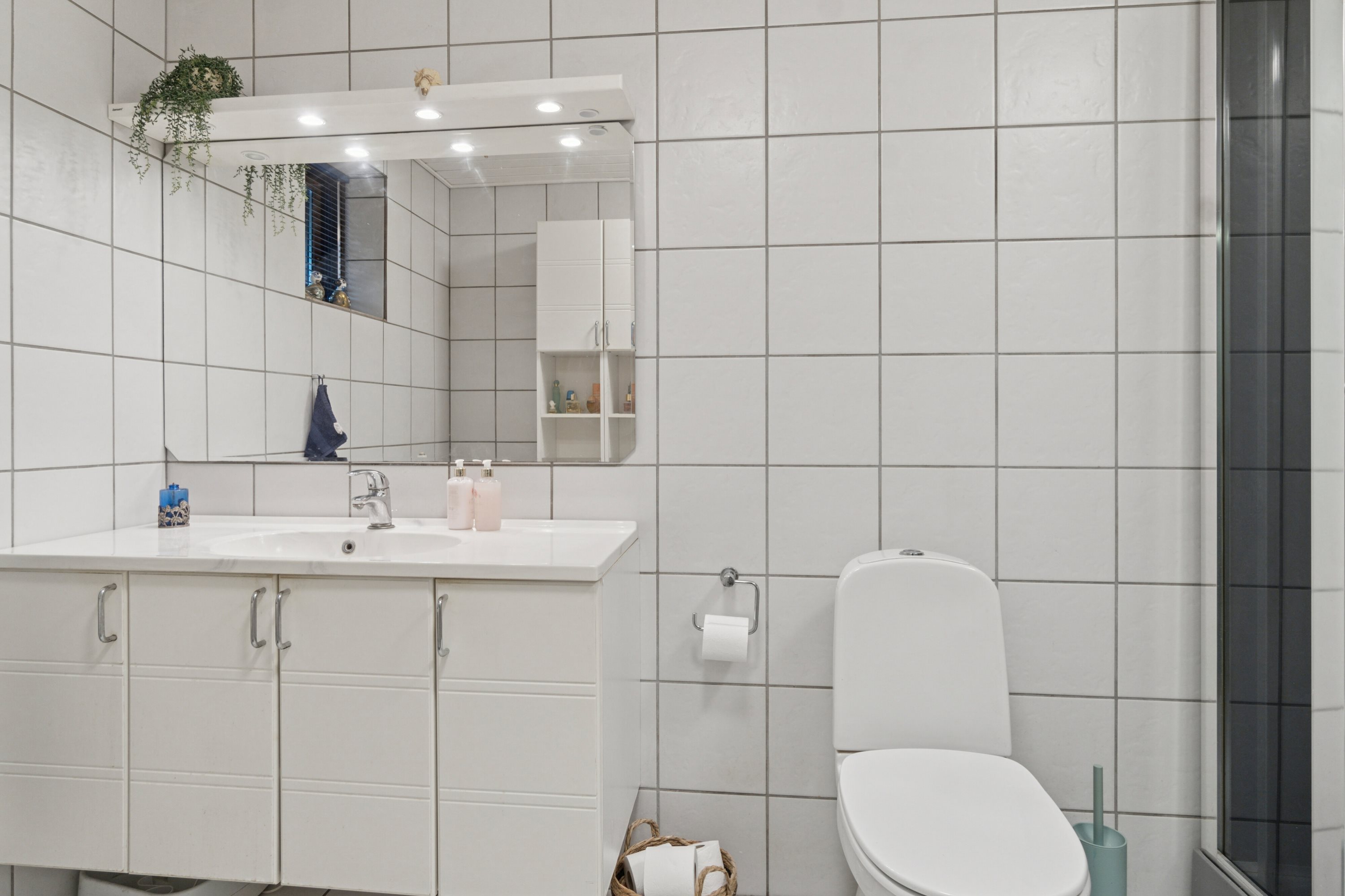 Fremhævet badeværelse billede i fuldskærmstilstand. Billede af Æblehegnet 1, 8320 Mårslet