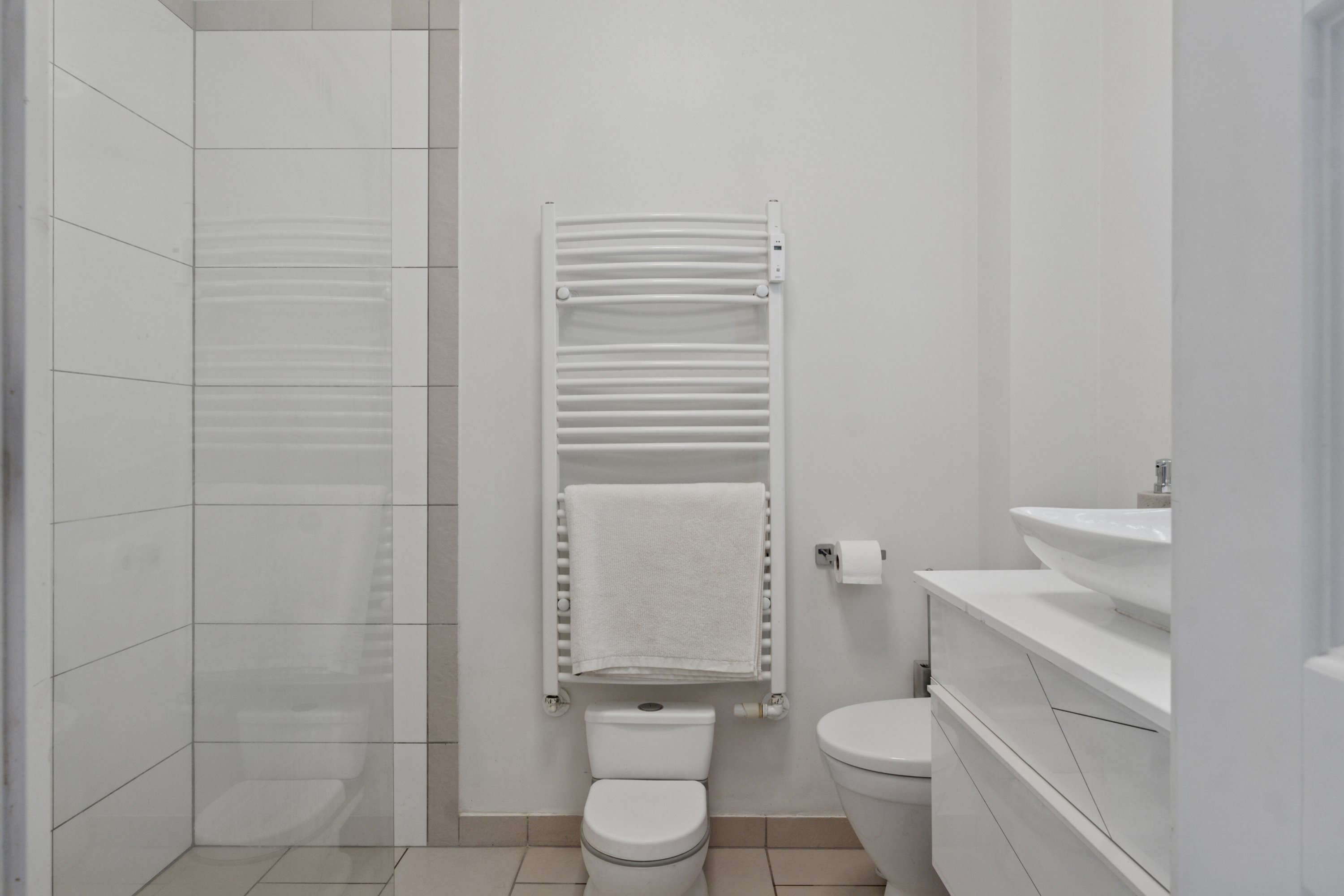 Fremhævet badeværelse billede i fuldskærmstilstand. Billede af Søndermarksvej 29, 2. tv., 4200 Slagelse