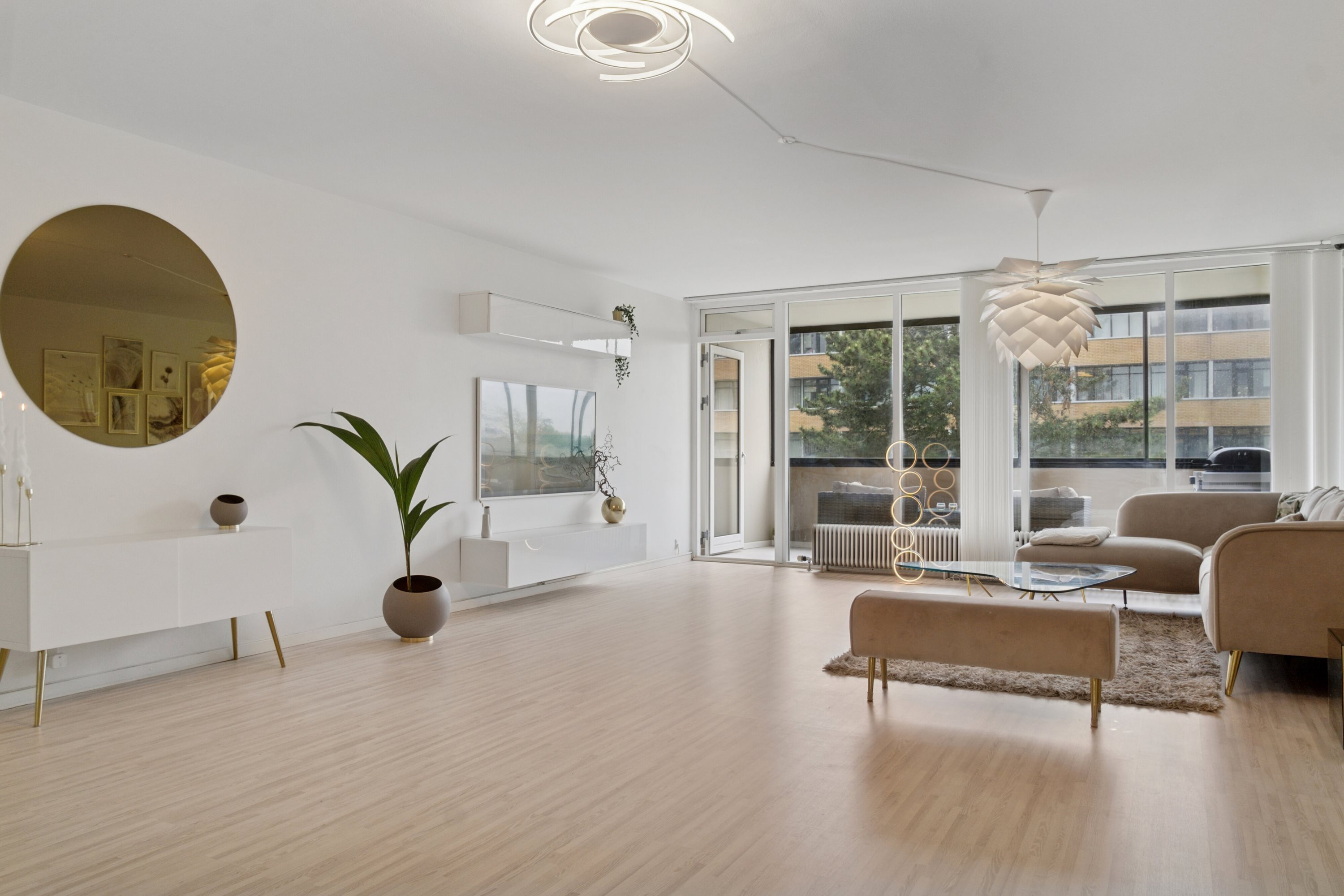 Fremhævet stue billede i fuldskærmstilstand. Billede af Søndermarksvej 29, 2. tv., 4200 Slagelse