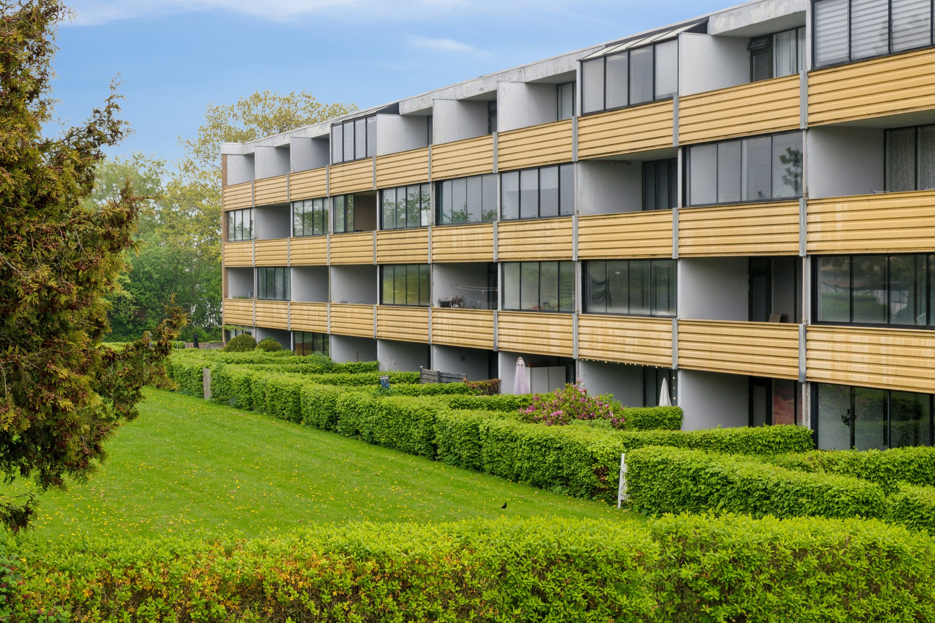 Fremhævet set fra haven billede i fuldskærmstilstand. Billede af Søndermarksvej 29, 2. tv., 4200 Slagelse