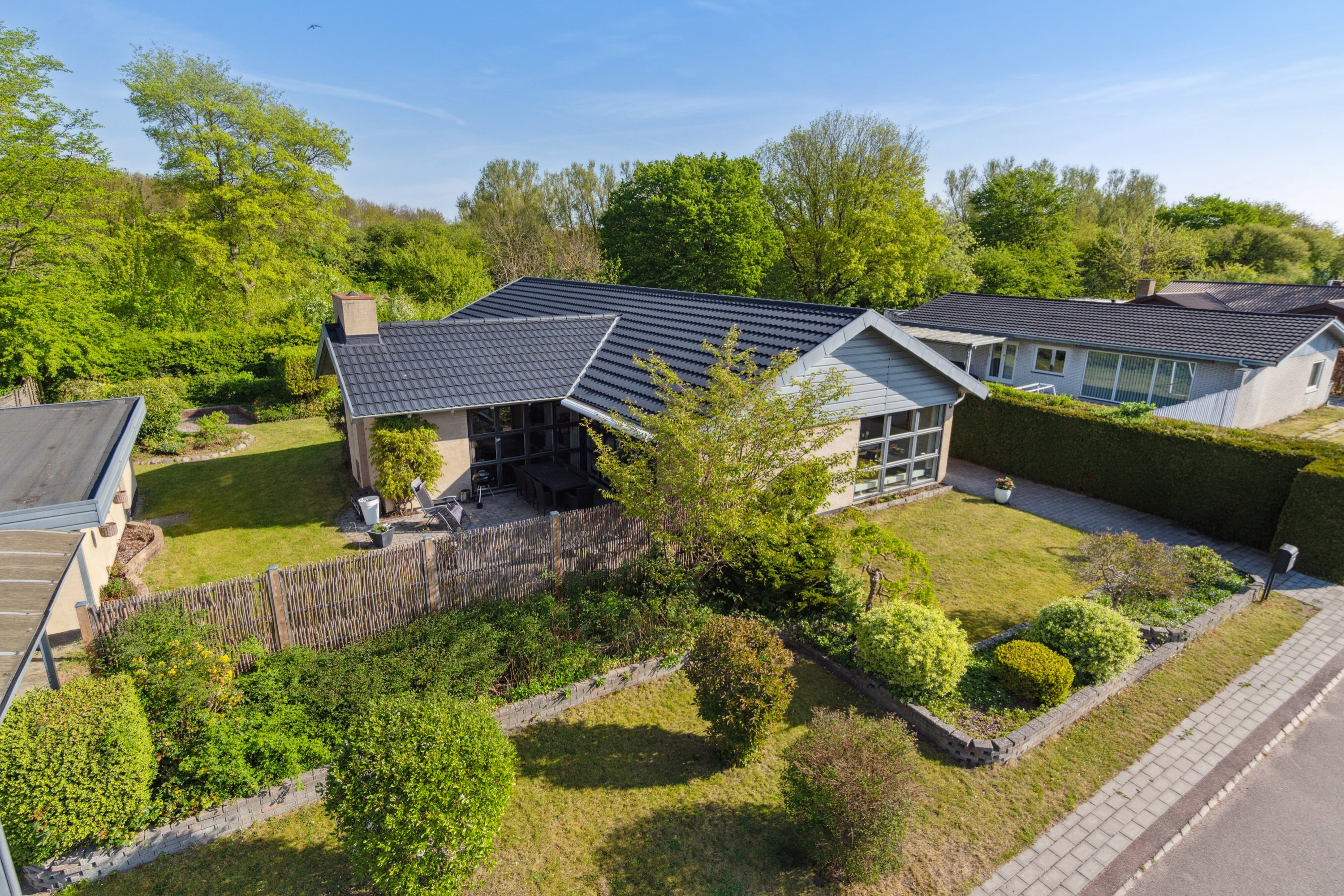 Fremhævet set fra vejen billede i fuldskærmstilstand. Billede af Borgager 43, 2620 Albertslund