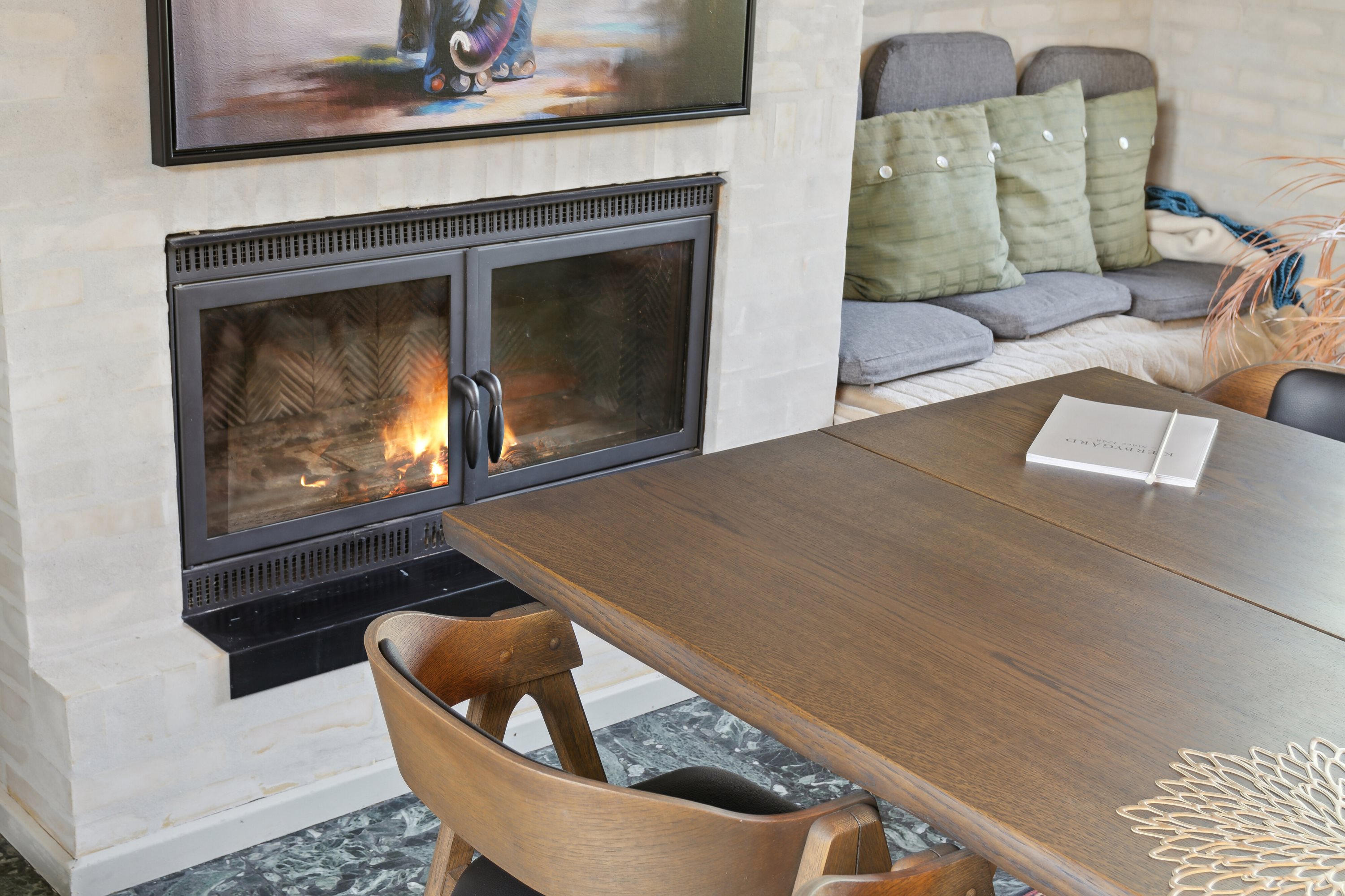 Fremhævet spiseplads billede i fuldskærmstilstand. Billede af Borgager 43, 2620 Albertslund