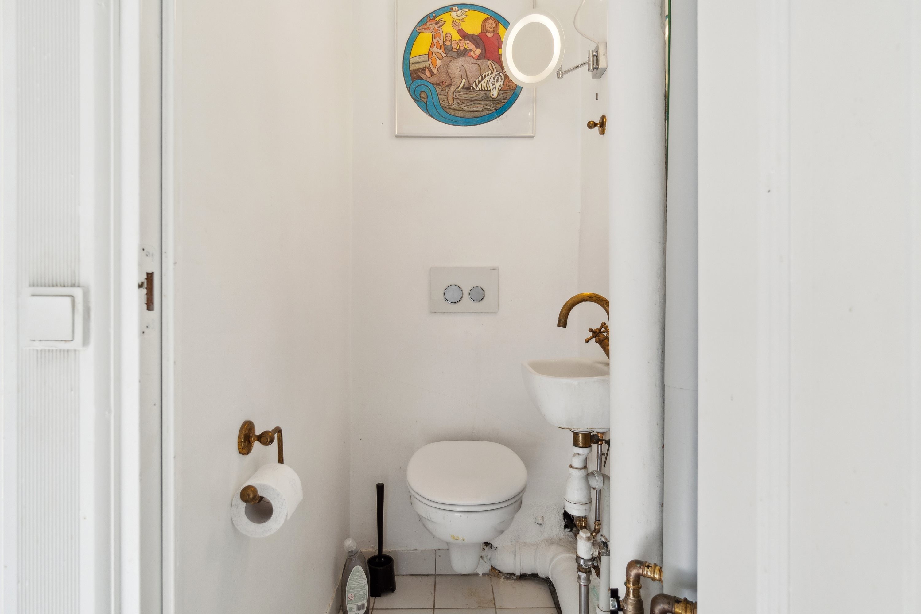 Fremhævet badeværelse billede i fuldskærmstilstand. Billede af Wesselsgade 13, 4. tv., 2200 København N