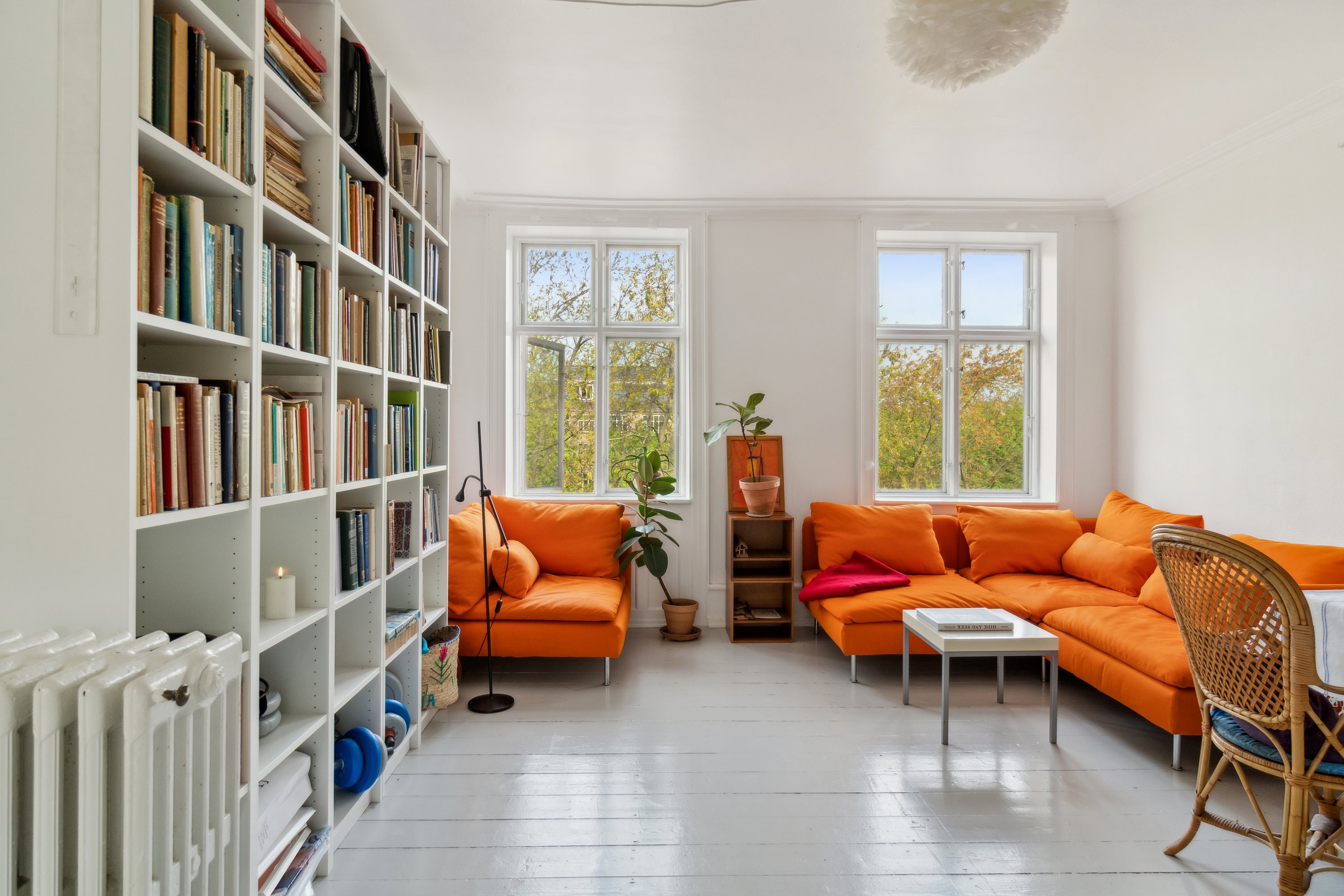 Fremhævet stue billede i fuldskærmstilstand. Billede af Wesselsgade 13, 4. tv., 2200 København N