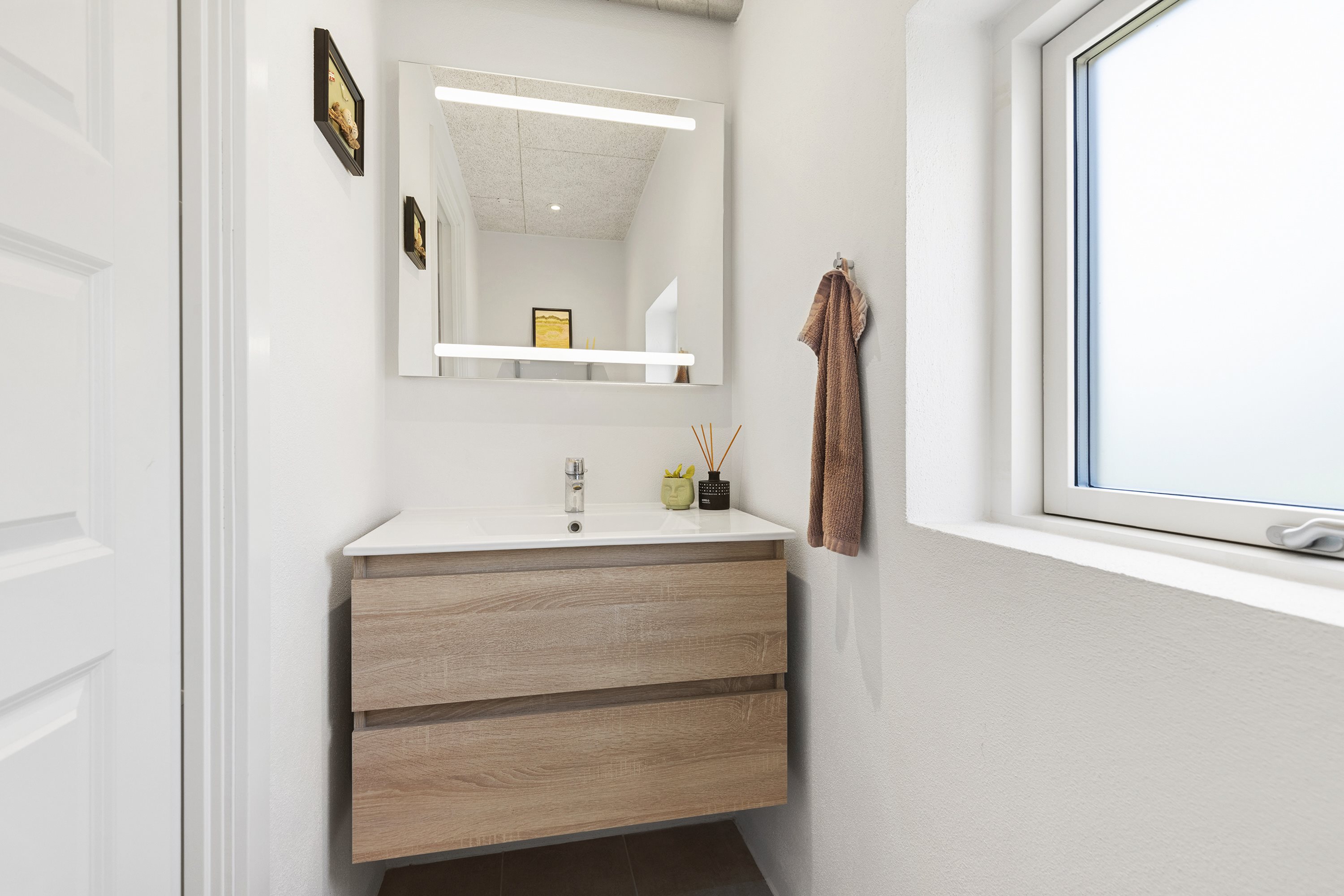 Fremhævet toilet billede i fuldskærmstilstand. Billede af Teglvej 31A, 9800 Hjørring