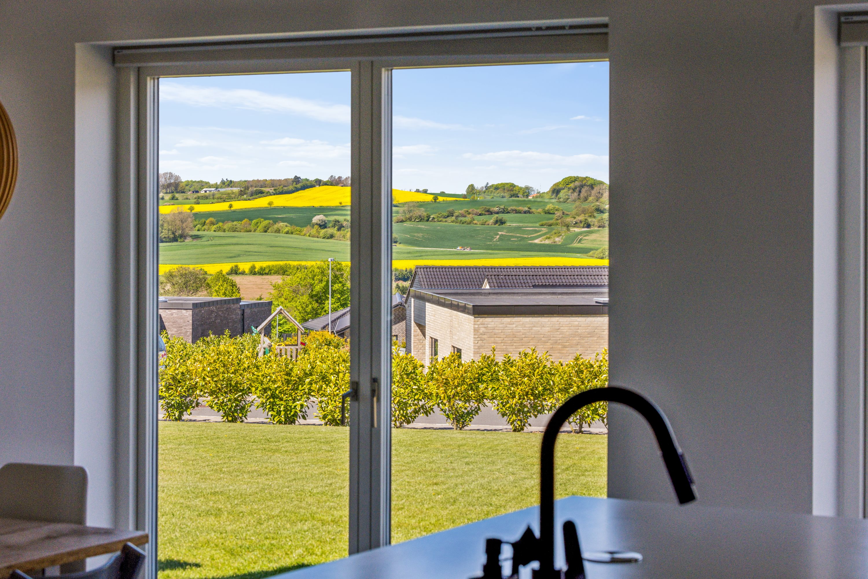 Fremhævet udsigt billede i fuldskærmstilstand. Billede af Kappelgårdparken 3, 8410 Rønde