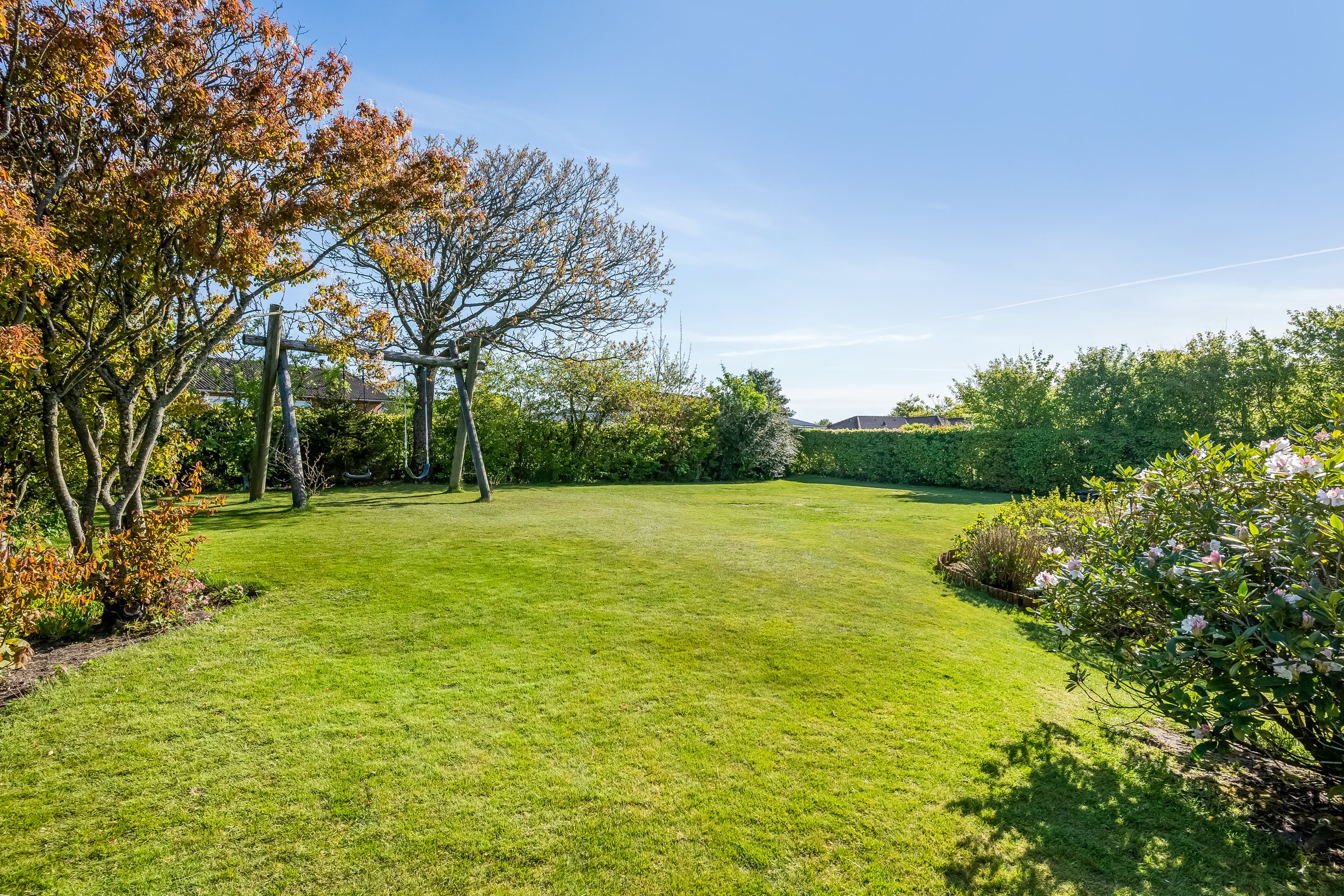 Fremhævet have billede i fuldskærmstilstand. Billede af Klydevej 17, 7650 Bøvlingbjerg