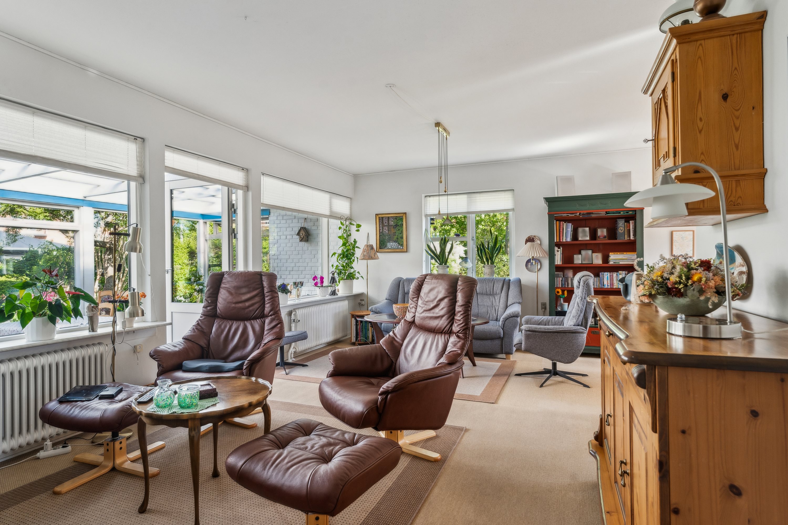 Fremhævet stue billede i fuldskærmstilstand. Billede af Carl Petersens Alle 7, 8850 Bjerringbro