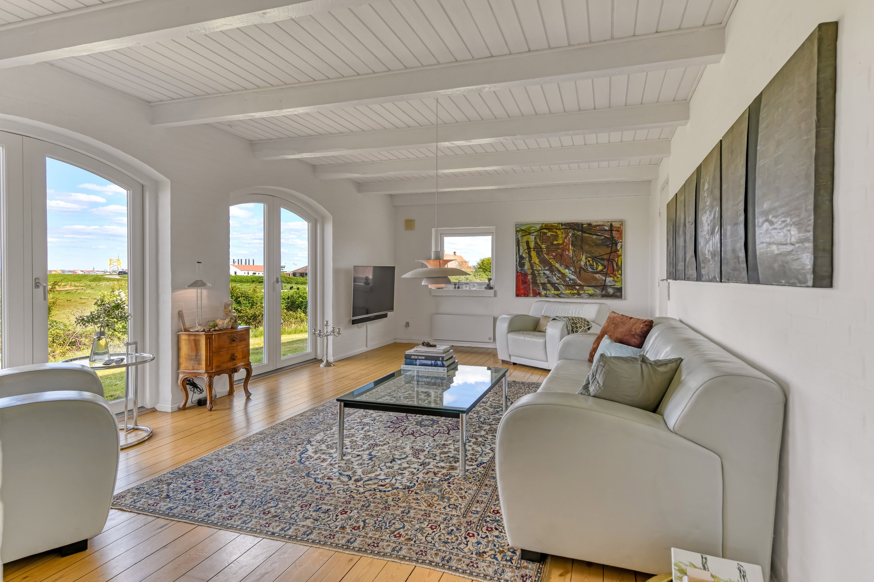 Fremhævet stue billede i fuldskærmstilstand. Billede af Nørre Engen 3, Nordby, 6720 Fanø