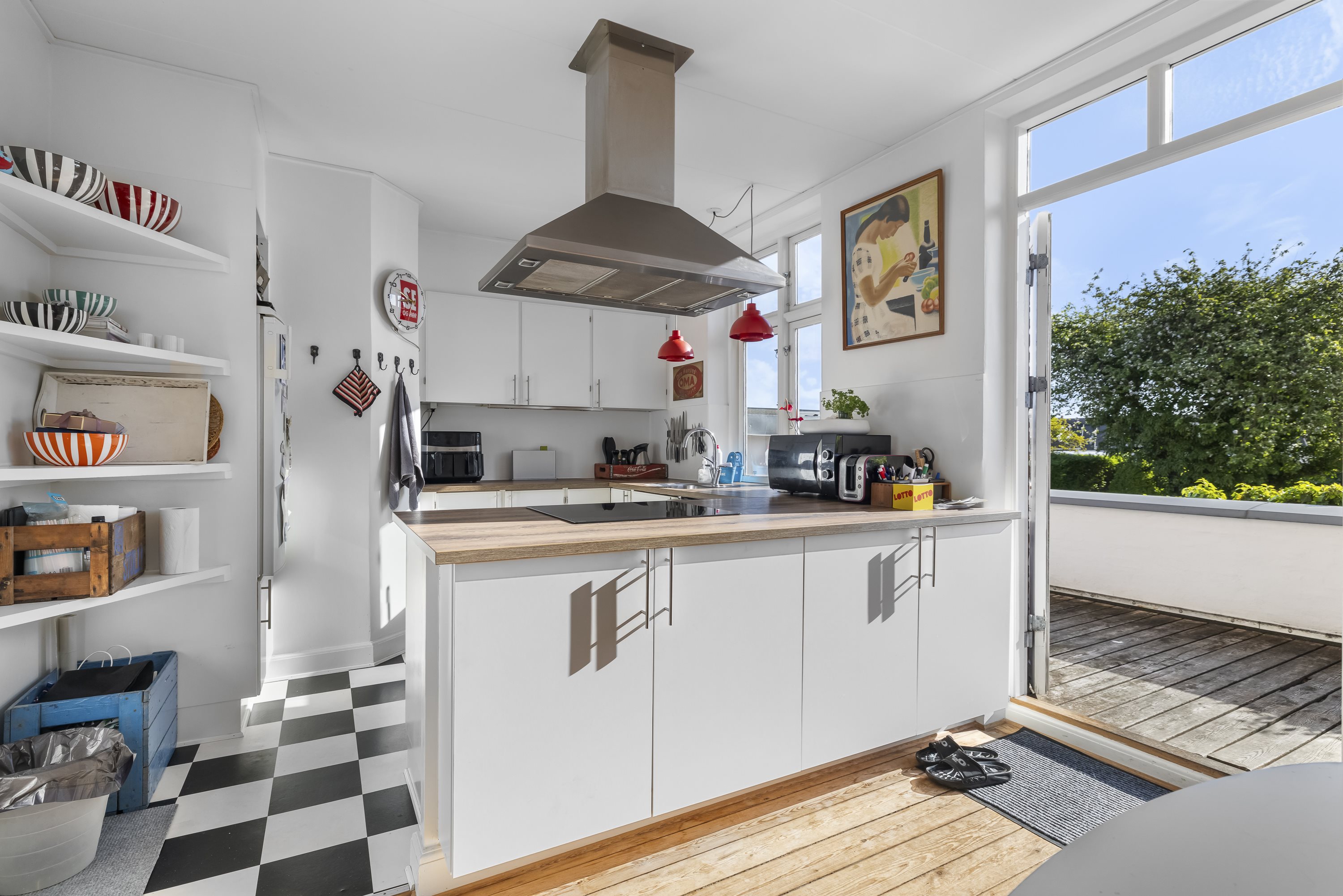 Fremhævet køkken billede i fuldskærmstilstand. Billede af Odinsvej 12, 7000 Fredericia