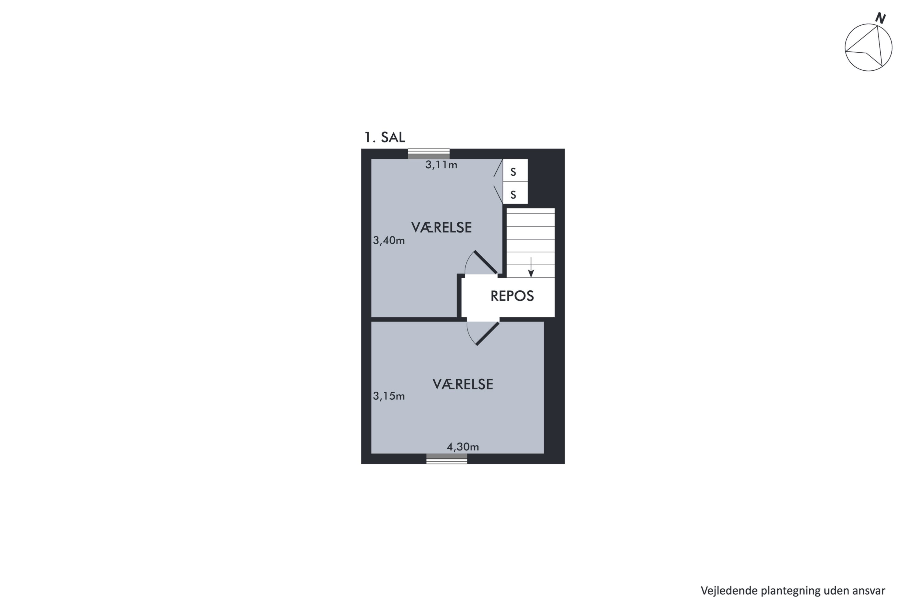 Plantegninger billede af Rolighedsvej 5, 9460 Brovst